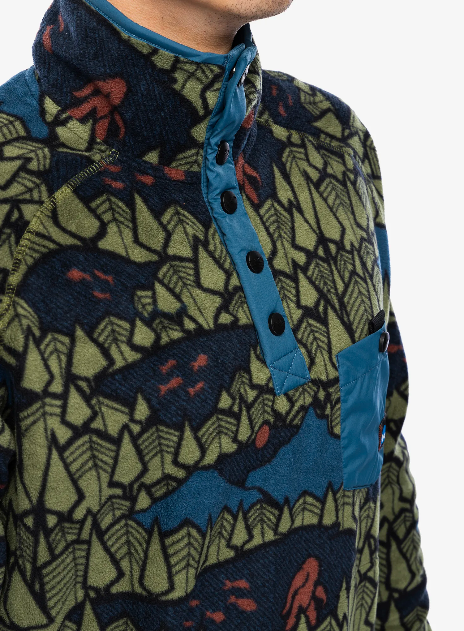 Кофта флісова Kavu Teannaway - sasquatch twilight