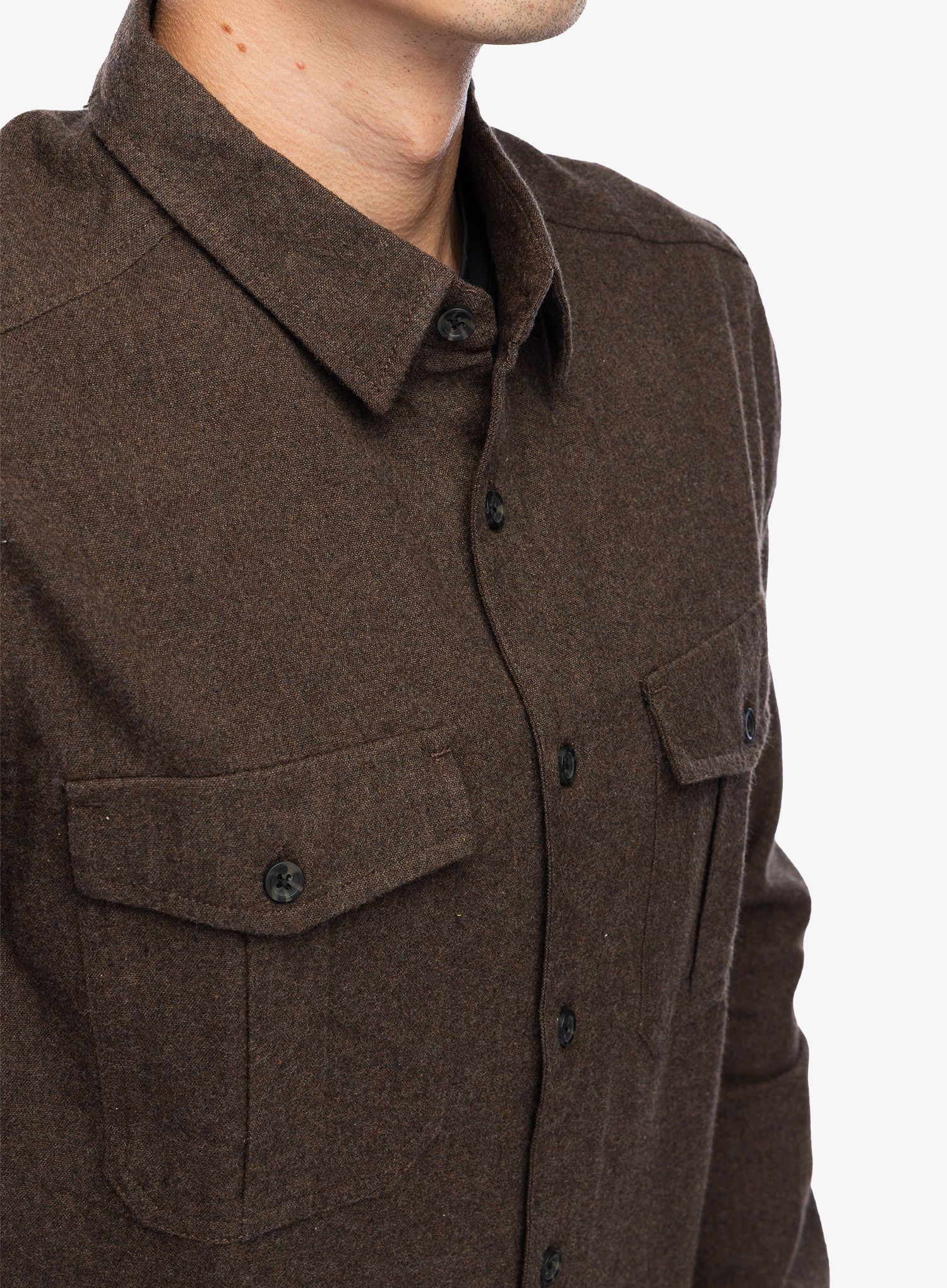 Сорочка Kavu Trappers Peak - dark roast