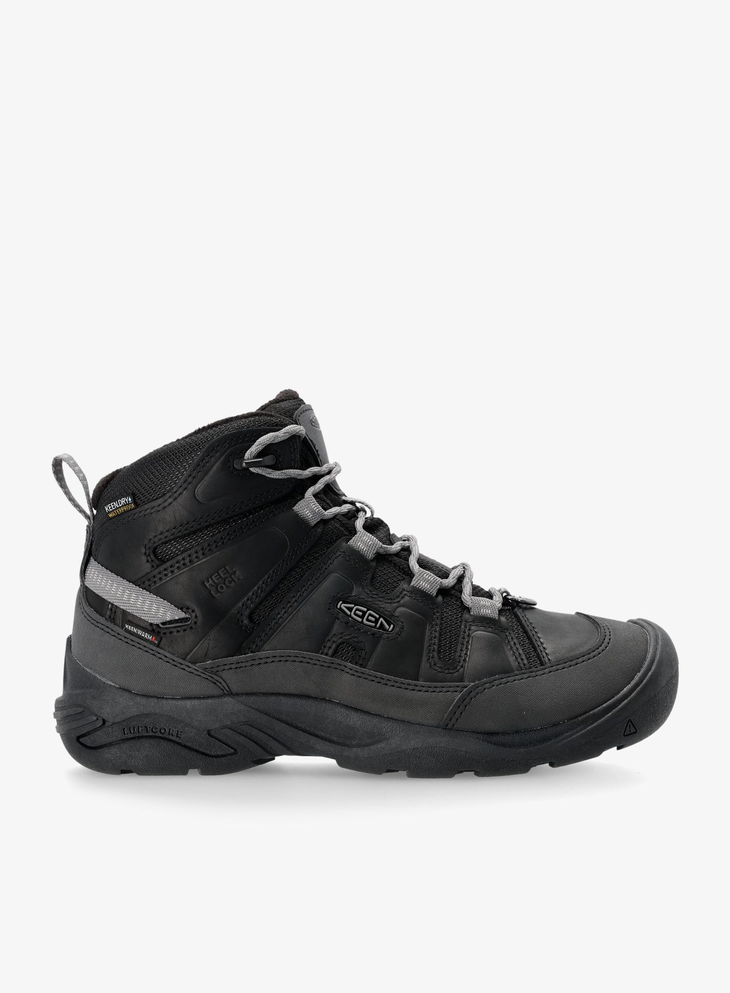 Черевики зимові Keen Circadia Mid Polar - black/steel grey