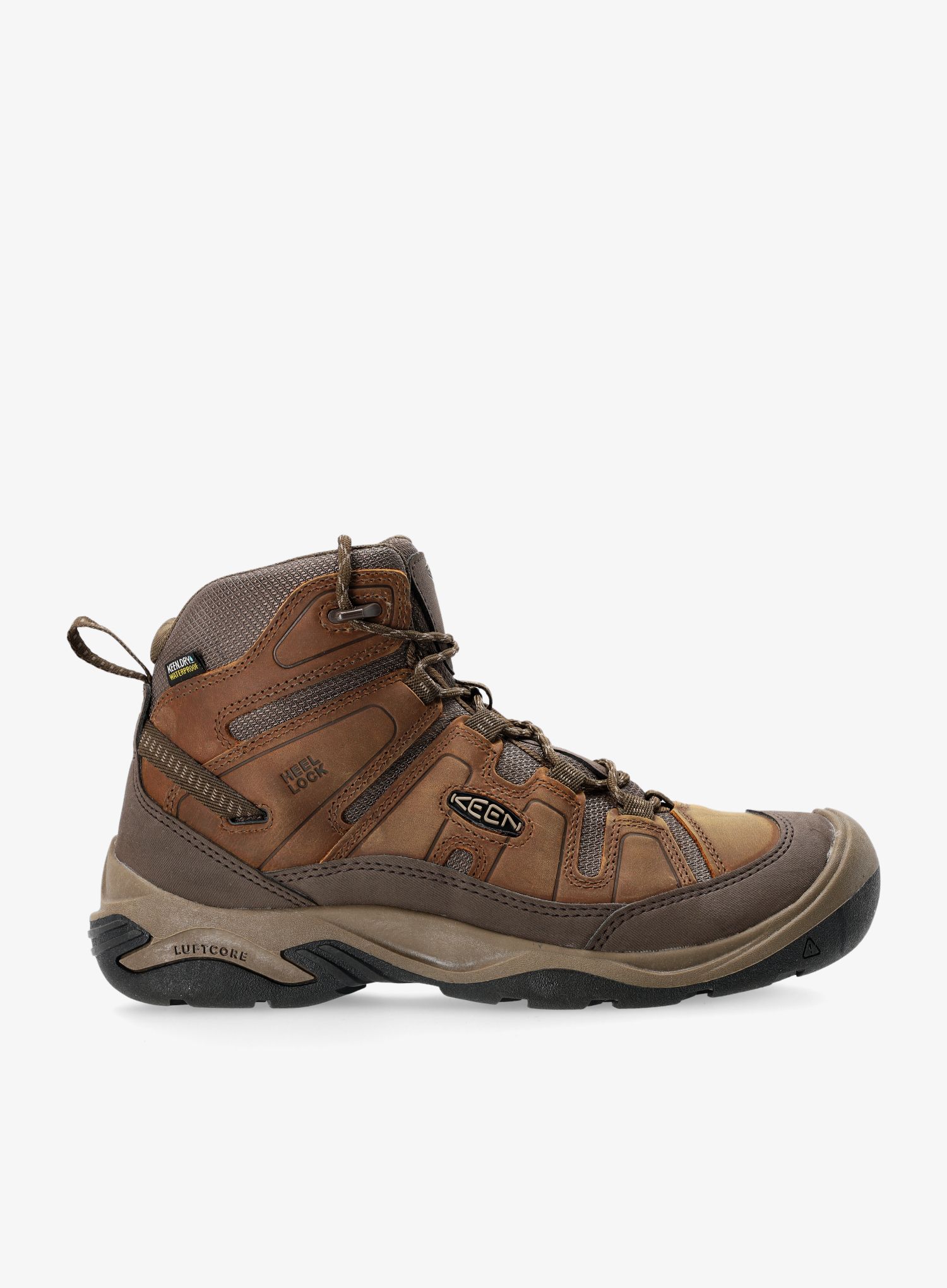 Черевики туристичні Keen Circadia Mid WP - bison/brindle
