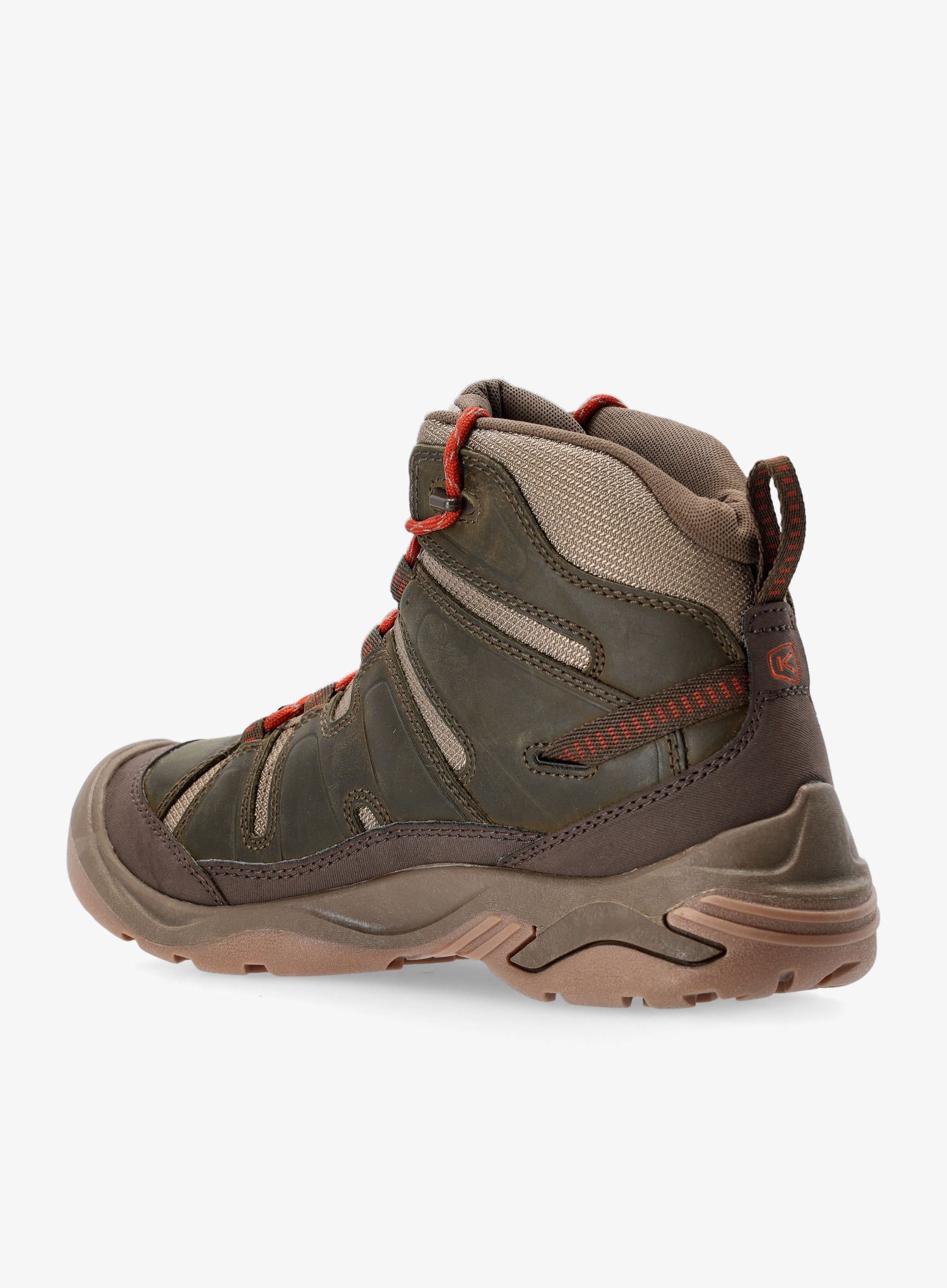 Черевики туристичні Keen Circadia Mid WP - dark olive/potters clay
