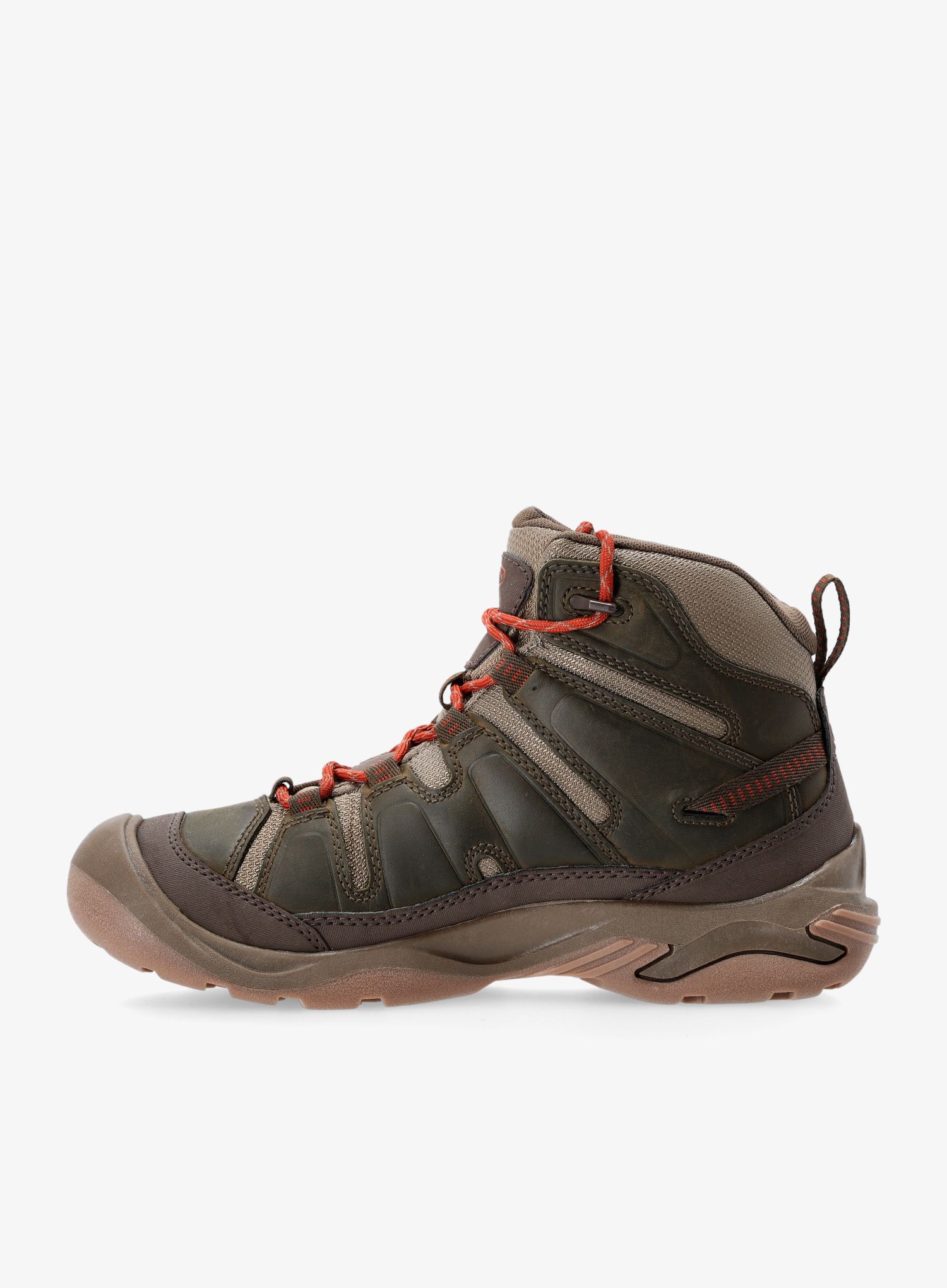 Черевики туристичні Keen Circadia Mid WP - dark olive/potters clay