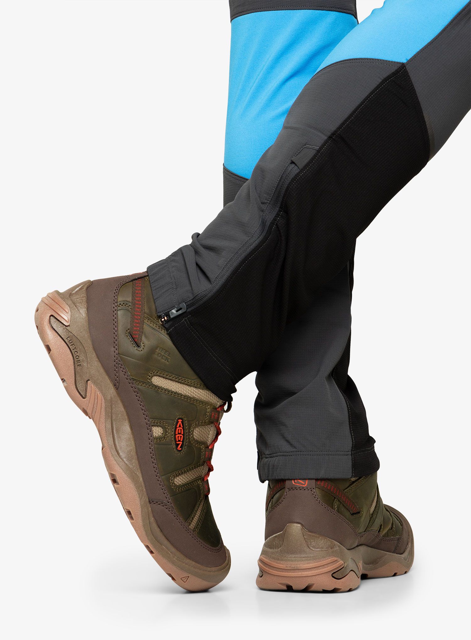 Черевики туристичні Keen Circadia Mid WP - dark olive/potters clay