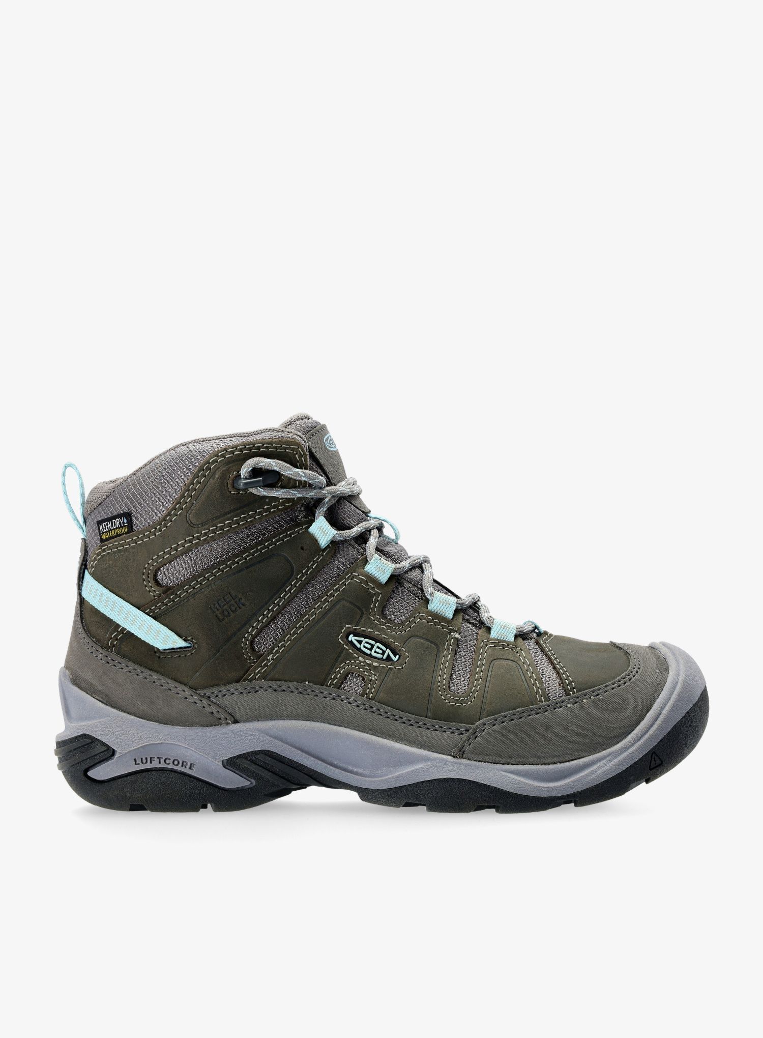 Черевики туристичні жіночі Keen Circadia Mid WP - steel grey/cloud blue