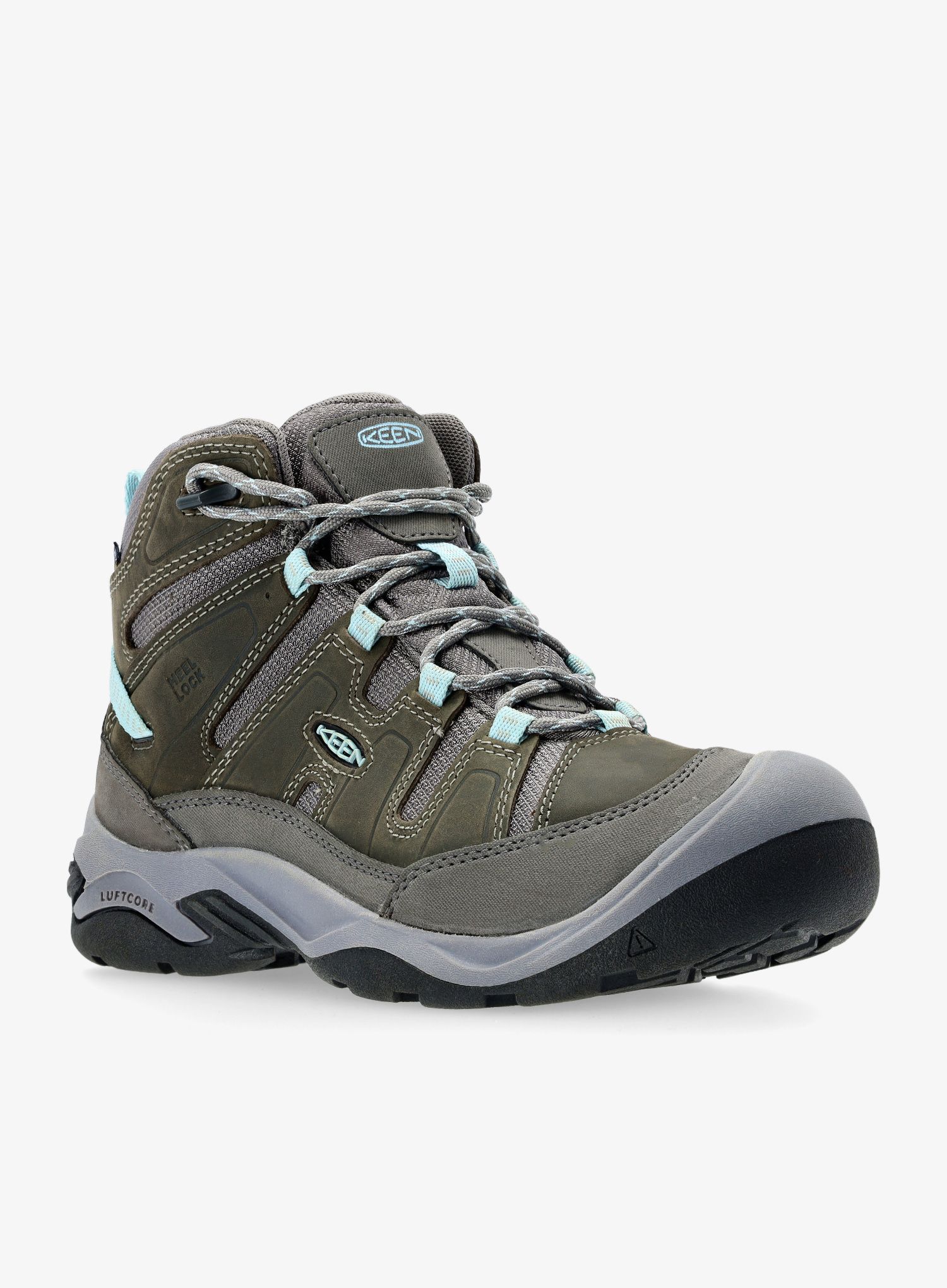 Черевики туристичні жіночі Keen Circadia Mid WP - steel grey/cloud blue