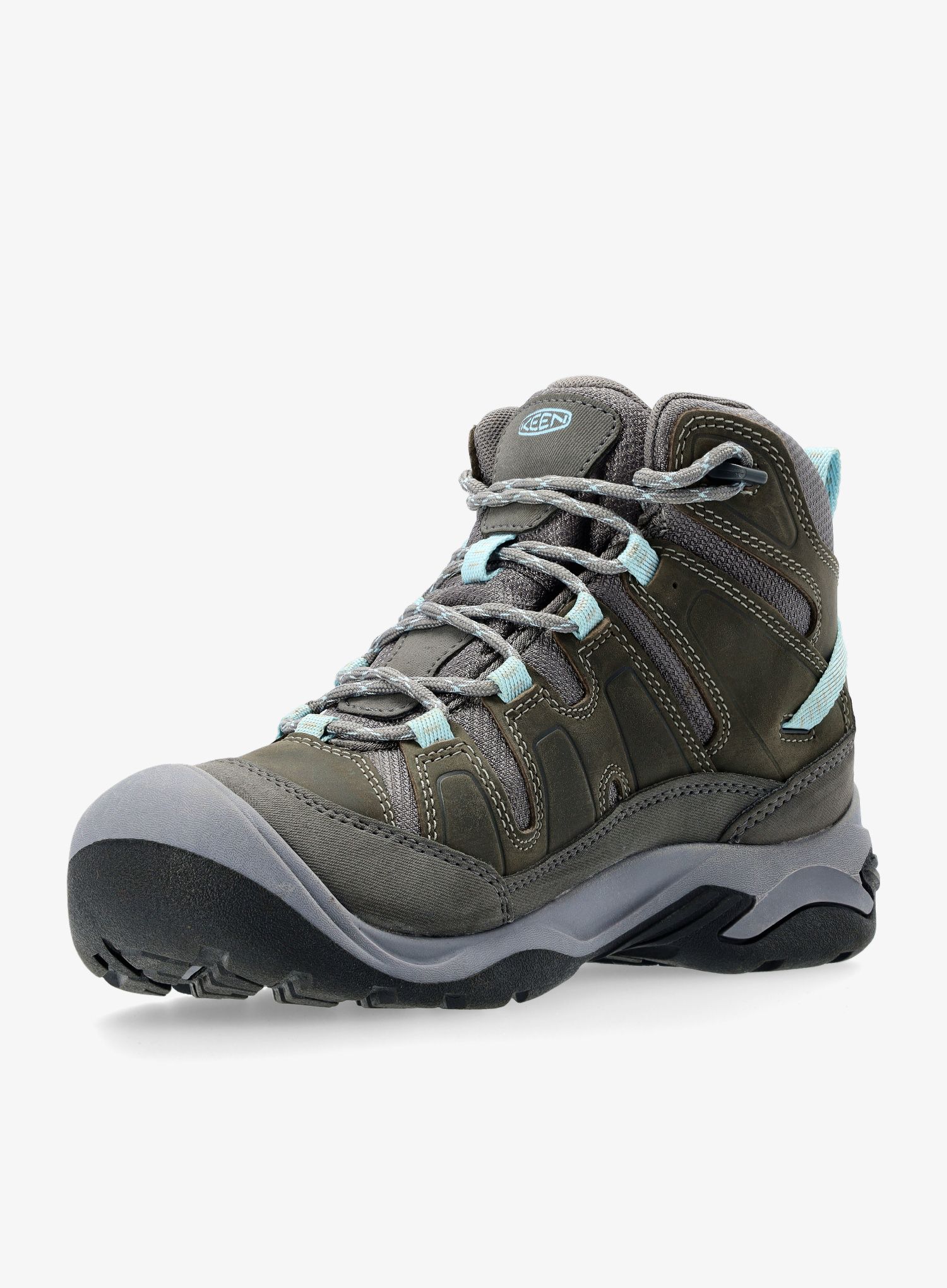 Черевики туристичні жіночі Keen Circadia Mid WP - steel grey/cloud blue