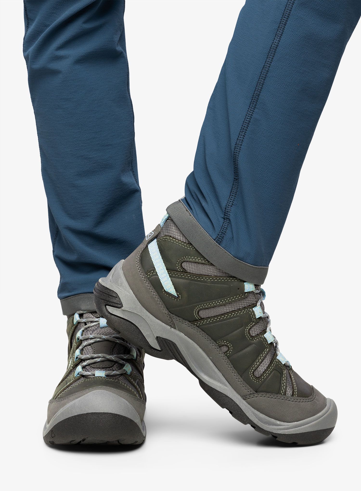 Черевики туристичні жіночі Keen Circadia Mid WP - steel grey/cloud blue