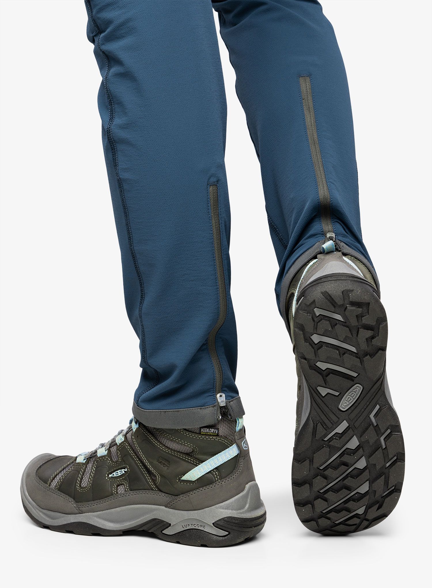 Черевики туристичні жіночі Keen Circadia Mid WP - steel grey/cloud blue