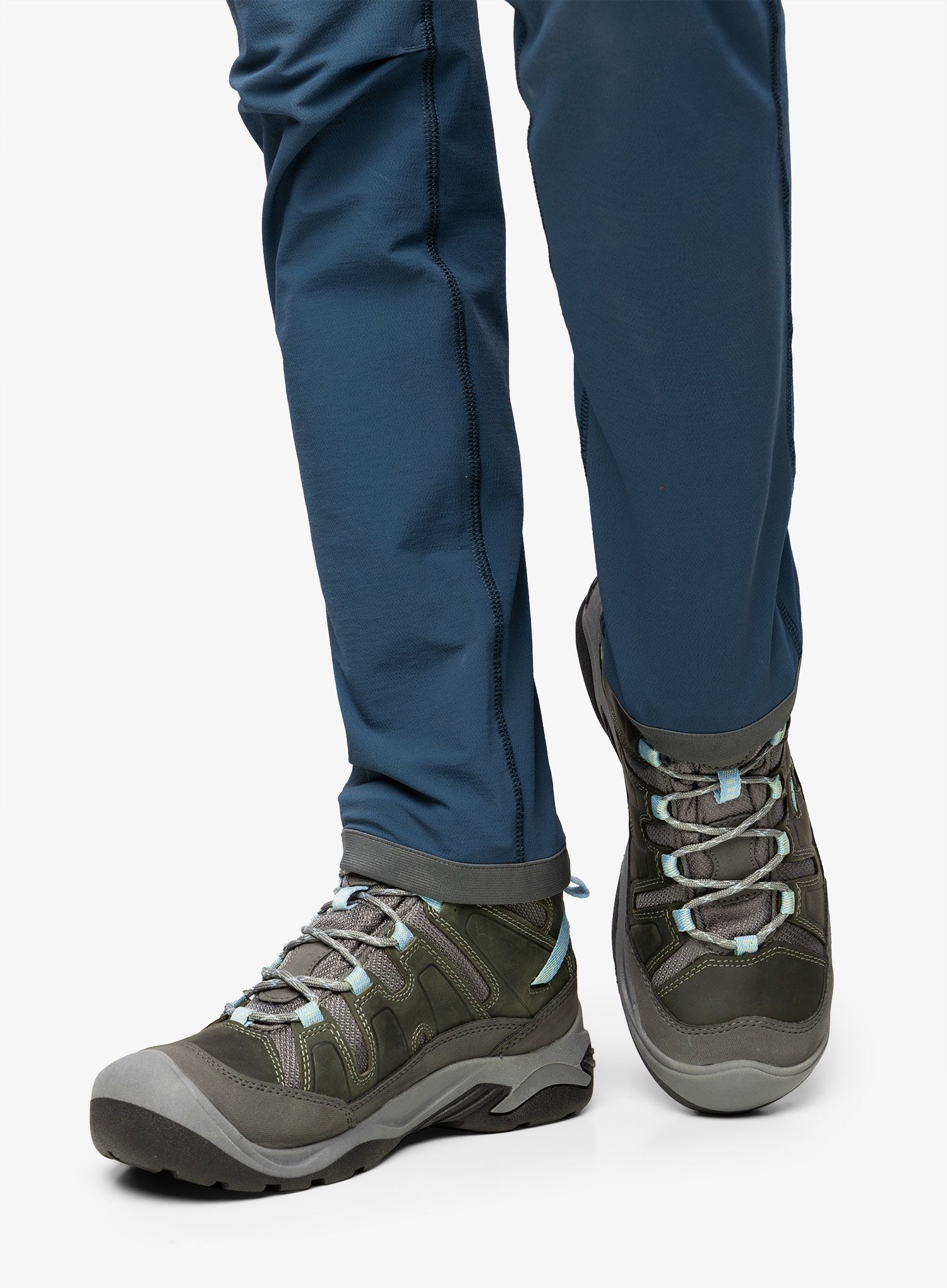 Черевики туристичні жіночі Keen Circadia Mid WP - steel grey/cloud blue