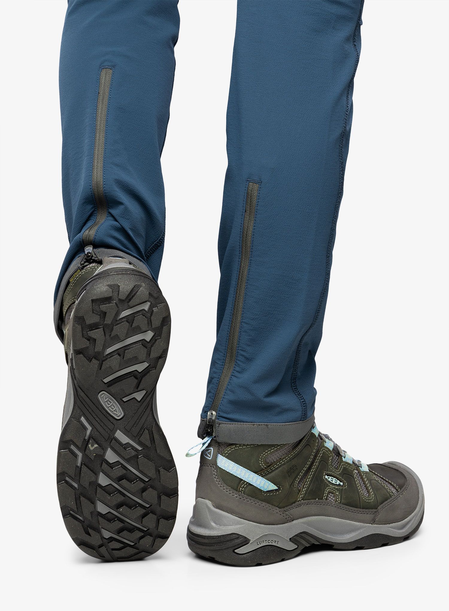 Черевики туристичні жіночі Keen Circadia Mid WP - steel grey/cloud blue