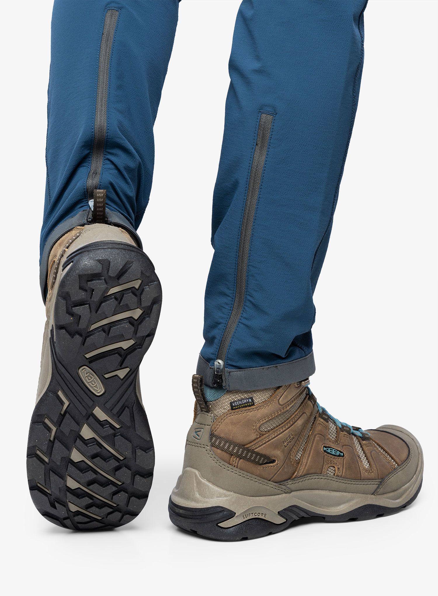 Черевики туристичні жіночі Keen Circadia Mid WP - toasted coconut/north atlantic