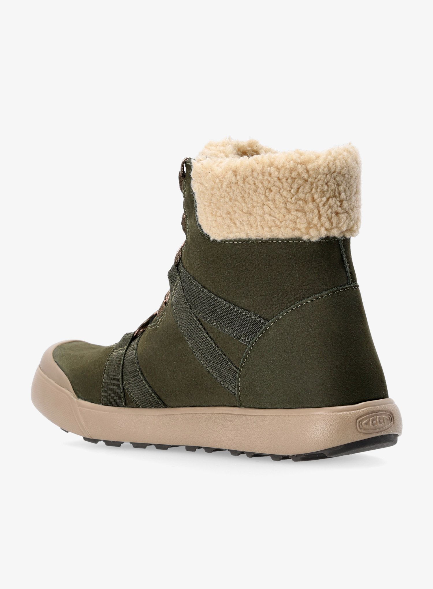 Черевики жіночі зимові Keen Elle Winter Boot WP - forest night/pink sand