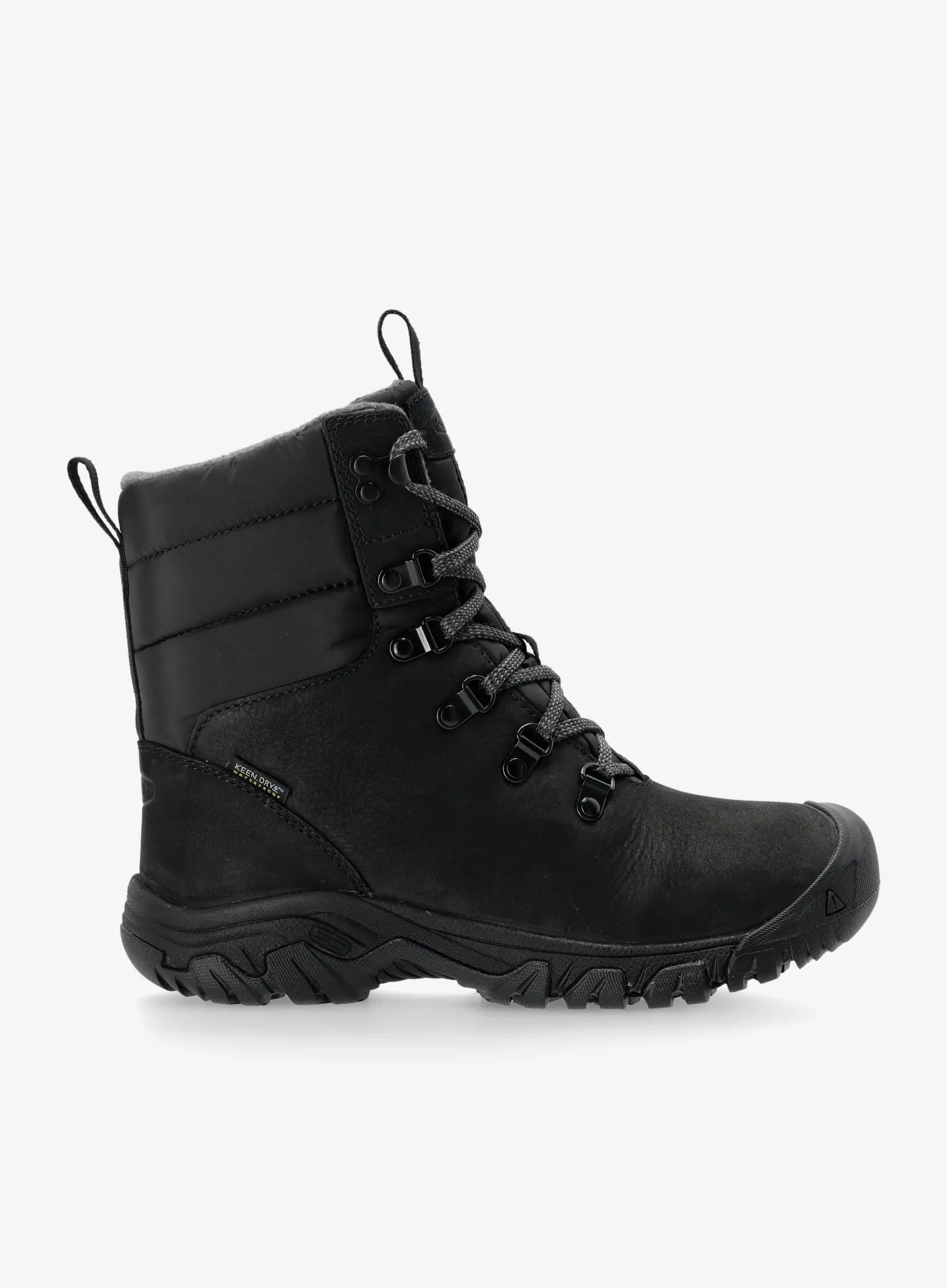 Черевики зимові жіночі Keen Greta Boot WP - black/black