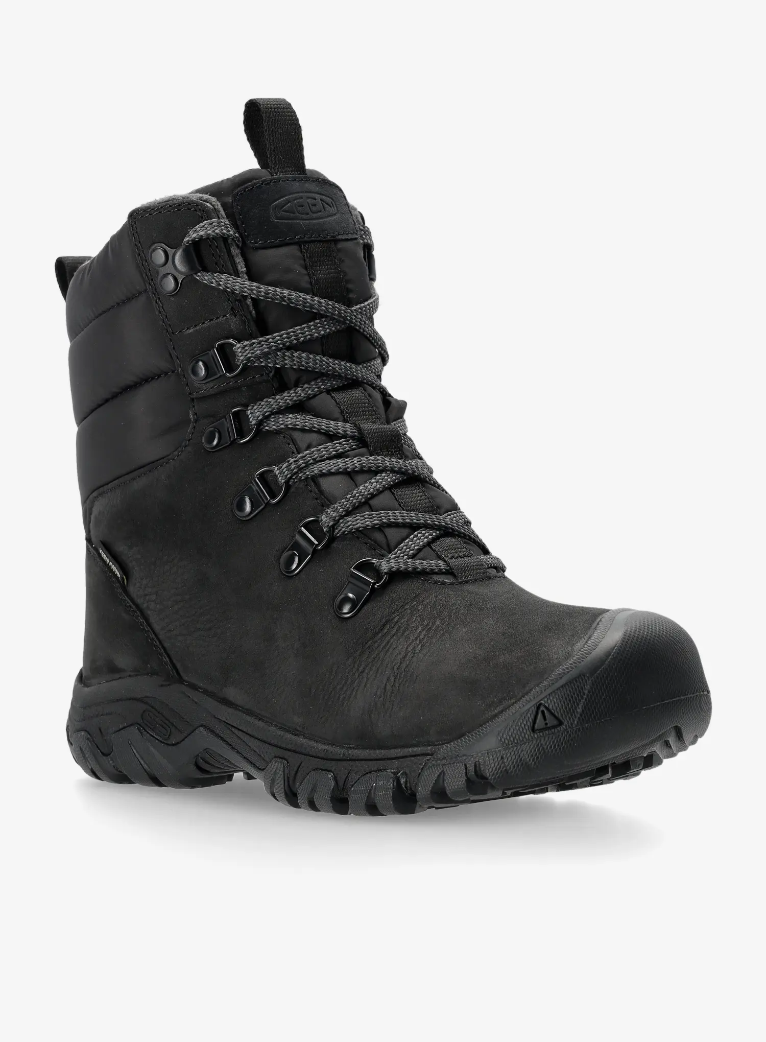 Черевики зимові жіночі Keen Greta Boot WP - black/black