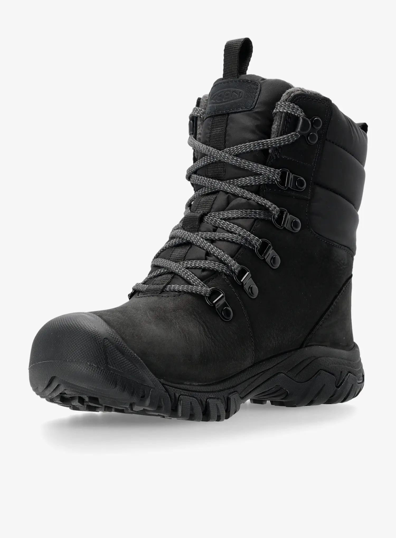Черевики зимові жіночі Keen Greta Boot WP - black/black