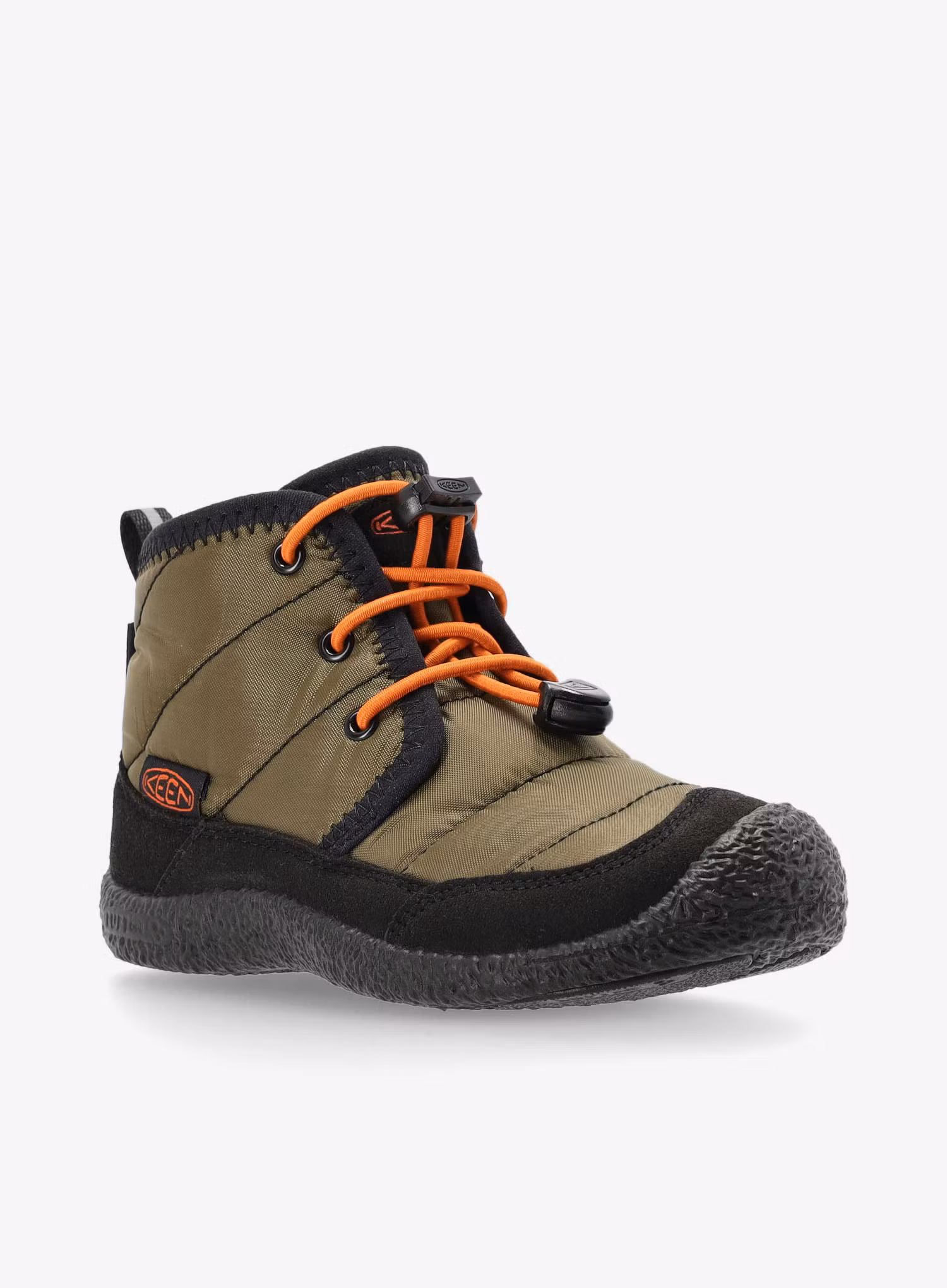 Черевики дитячі Keen Howser II Chukka WP - dark olive/gold flame
