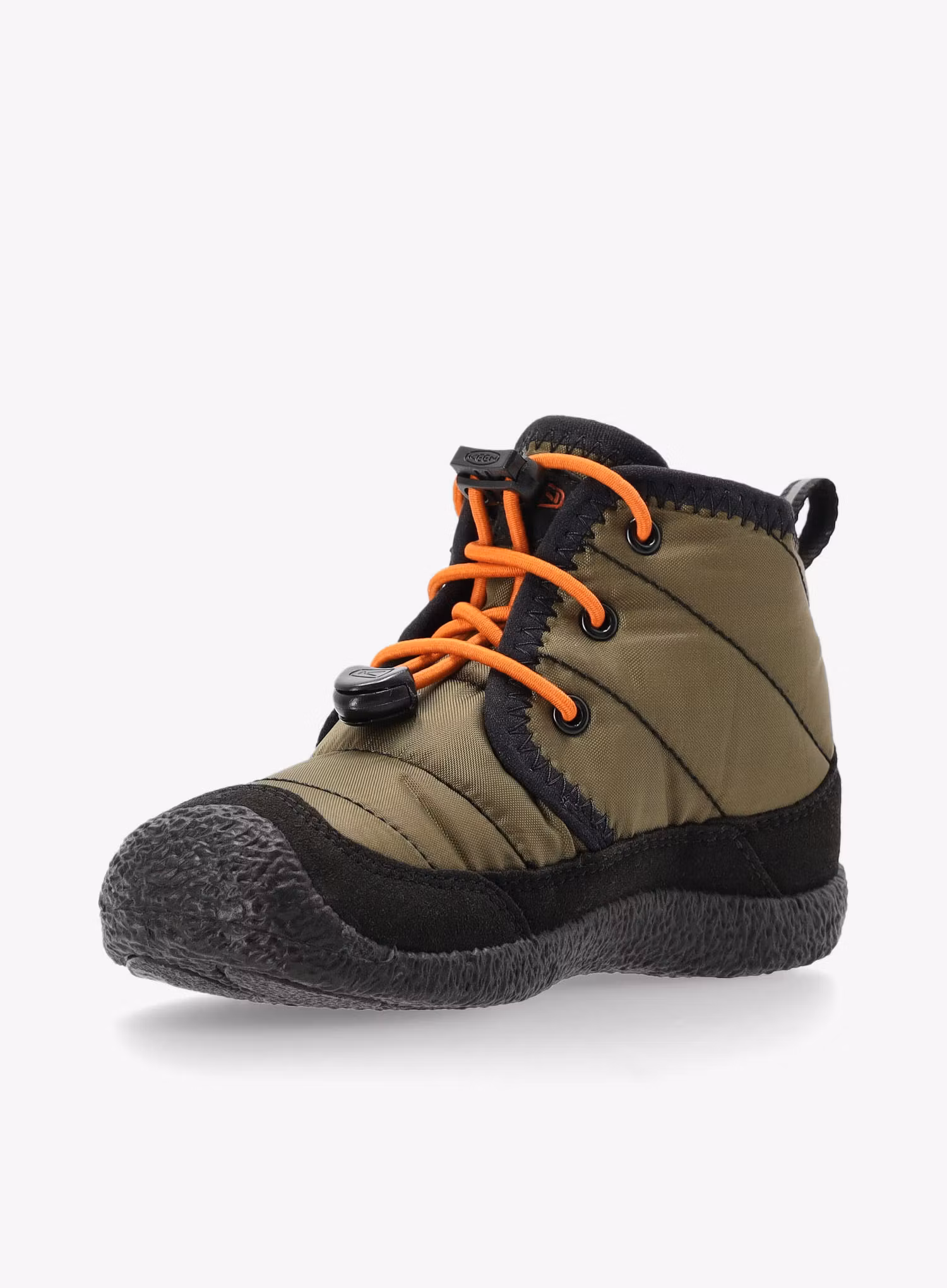 Черевики дитячі Keen Howser II Chukka WP - dark olive/gold flame
