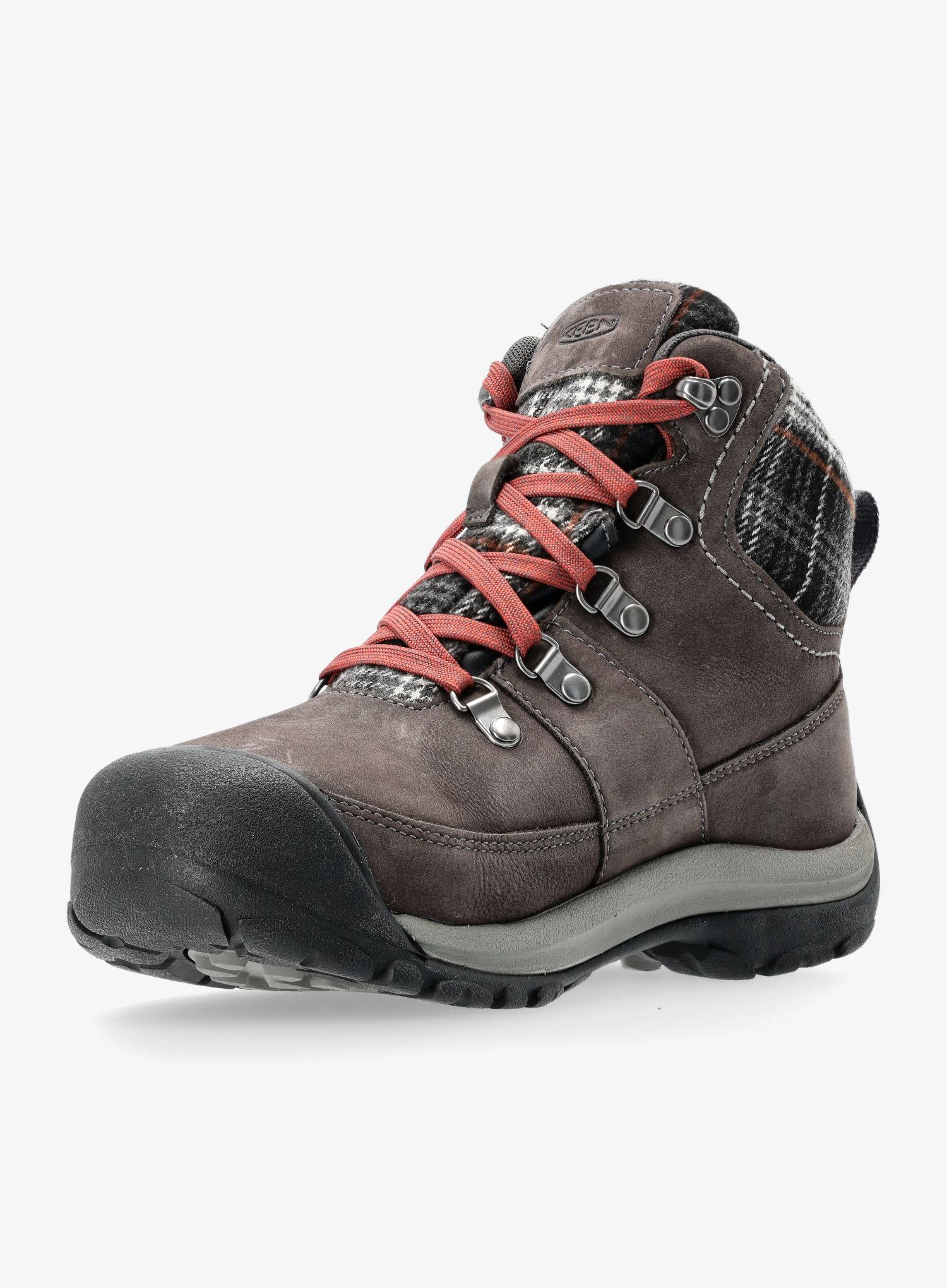 Черевики туристичні жіночі Keen Kaci III Winter Mid WP - magnet/black plaid
