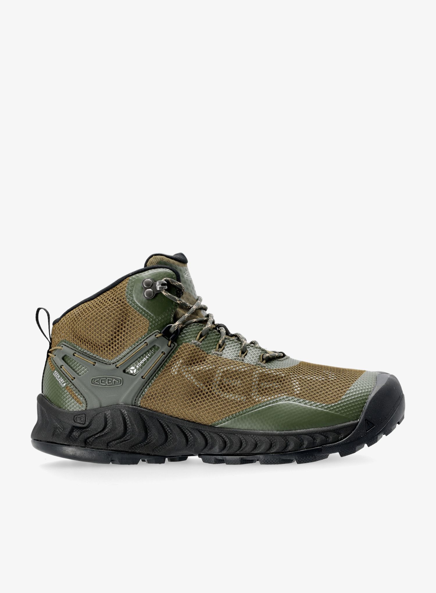 Черевики туристичні Keen Nxis Evo Mid WP - forest/olive
