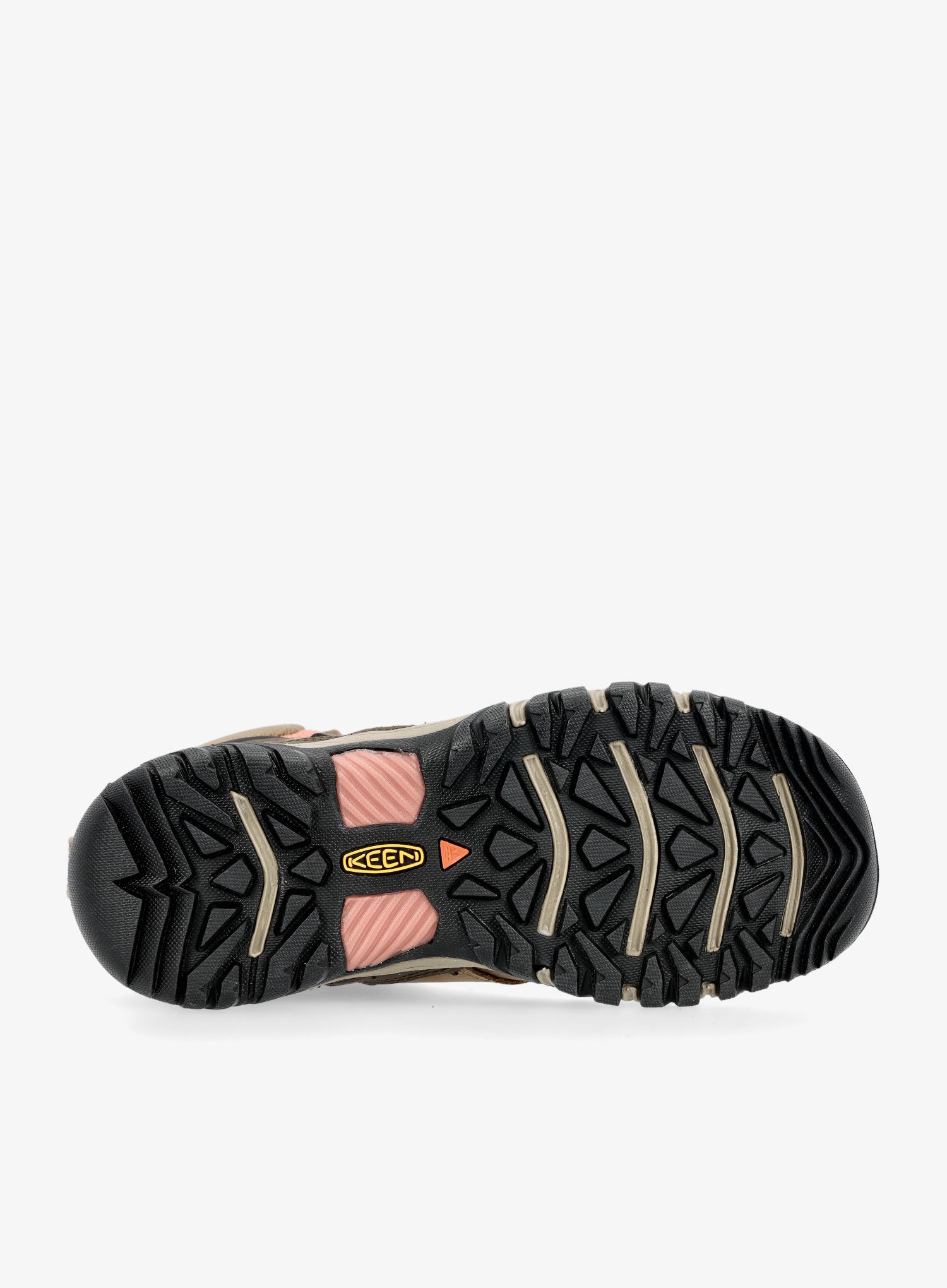 Черевики туристичні жіночі Keen Ridge Flex Mid WP - timberwolf/brick dust