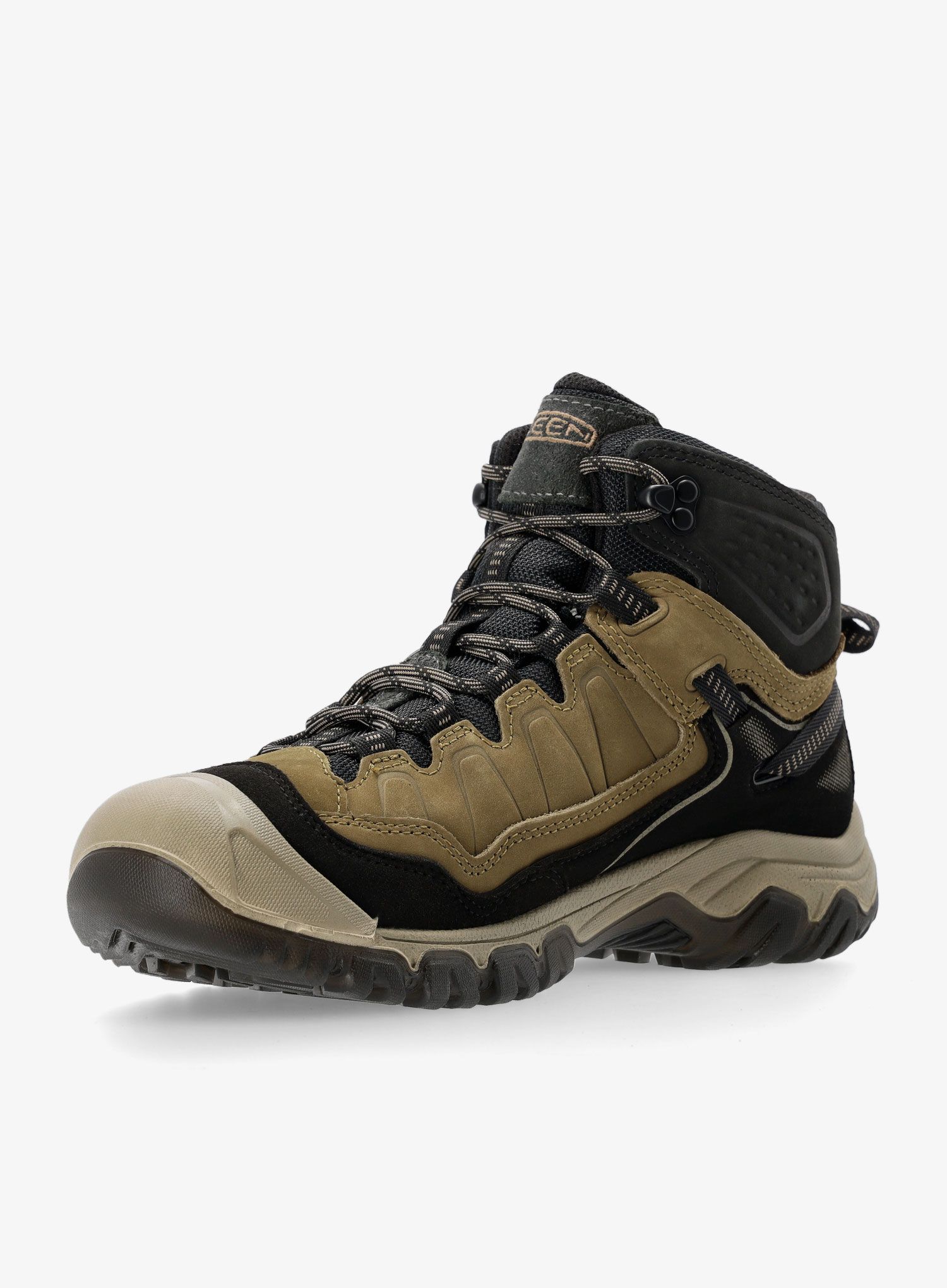 Черевики туристичні Keen Targhee IV Mid Wp - dark olive/gold flame