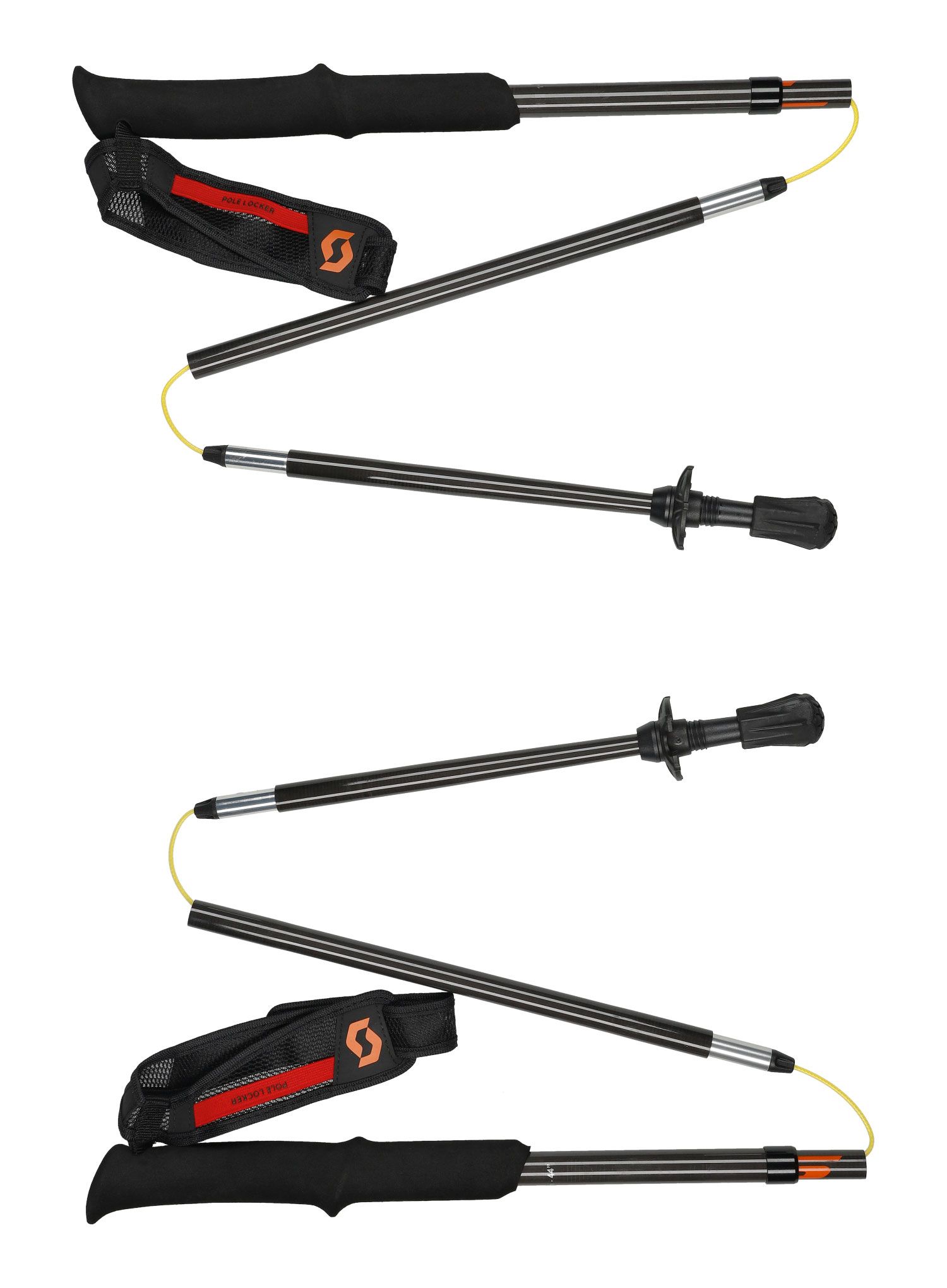 Палиці для бігу SCOTT Trail Carbon - black