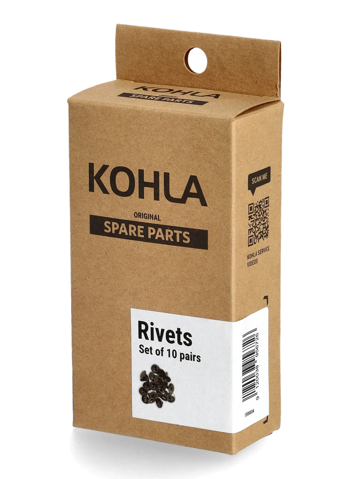 Набір для камусів Kohla Rivet Set (10 pairs)
