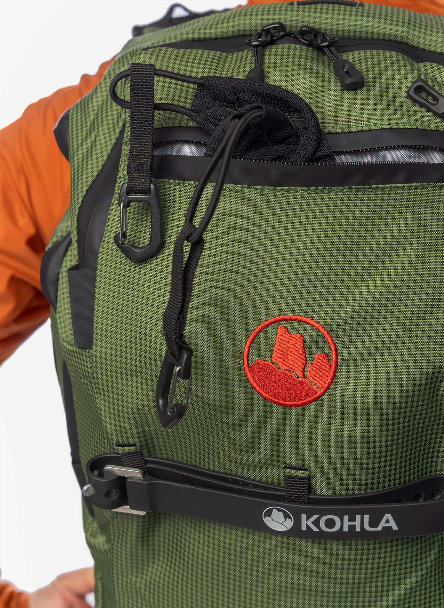 Рюкзак лижний Kohla Vertical 32L - bronze/green