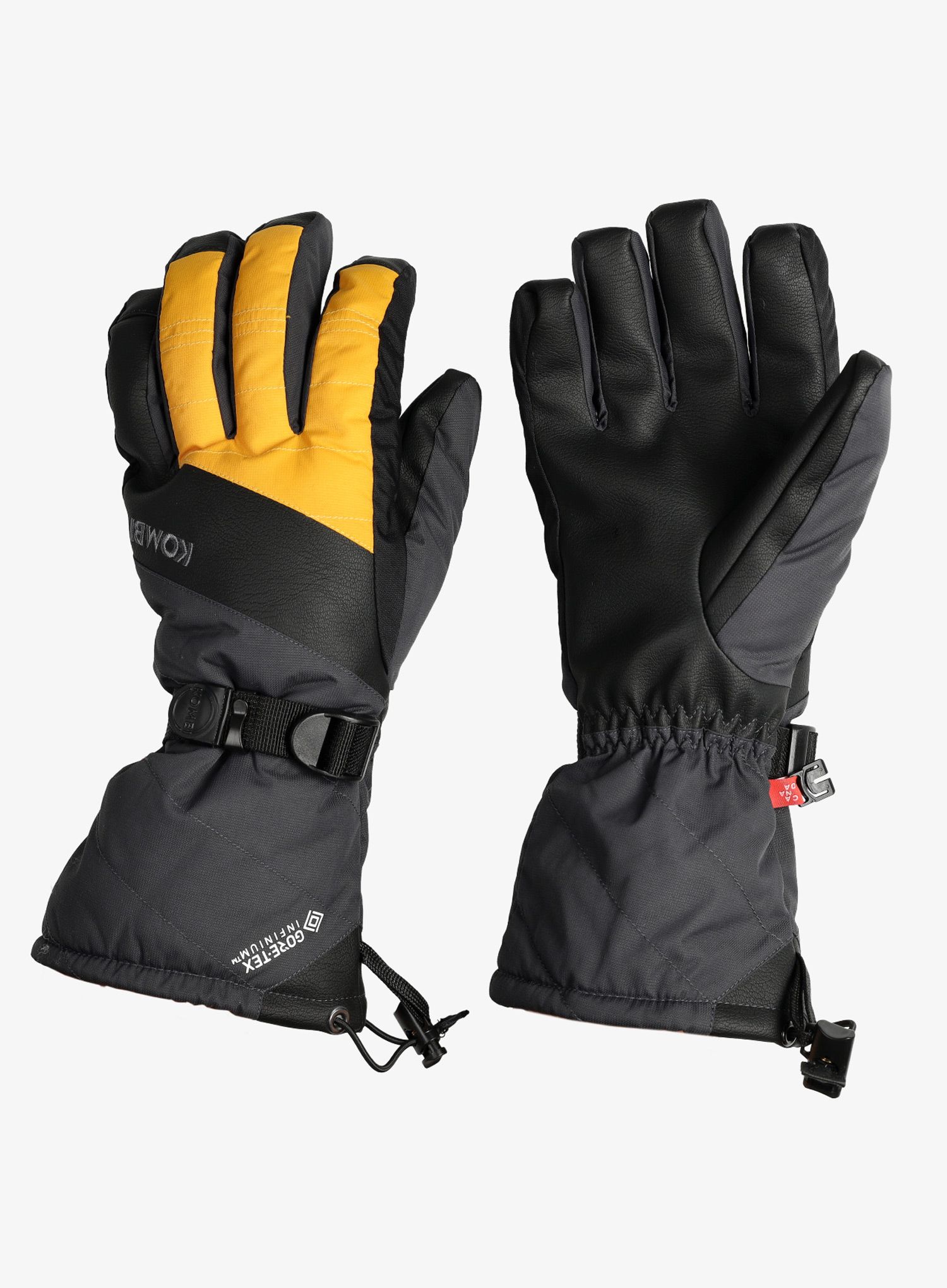 Рукавиці лижні Kombi Intrepid Glove - golden yellow
