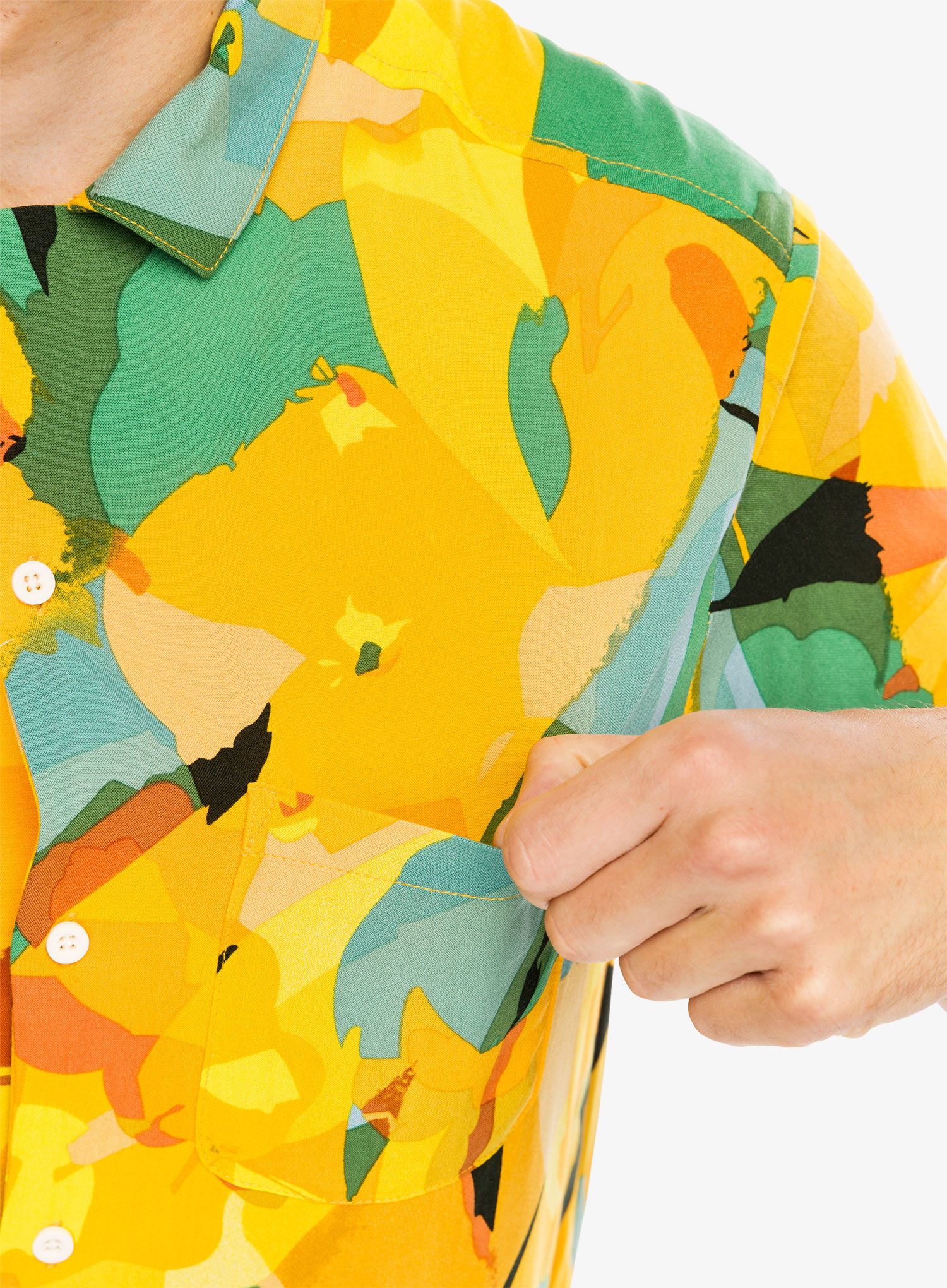 Сорочка Stance Yoto SS Button Up - tropical