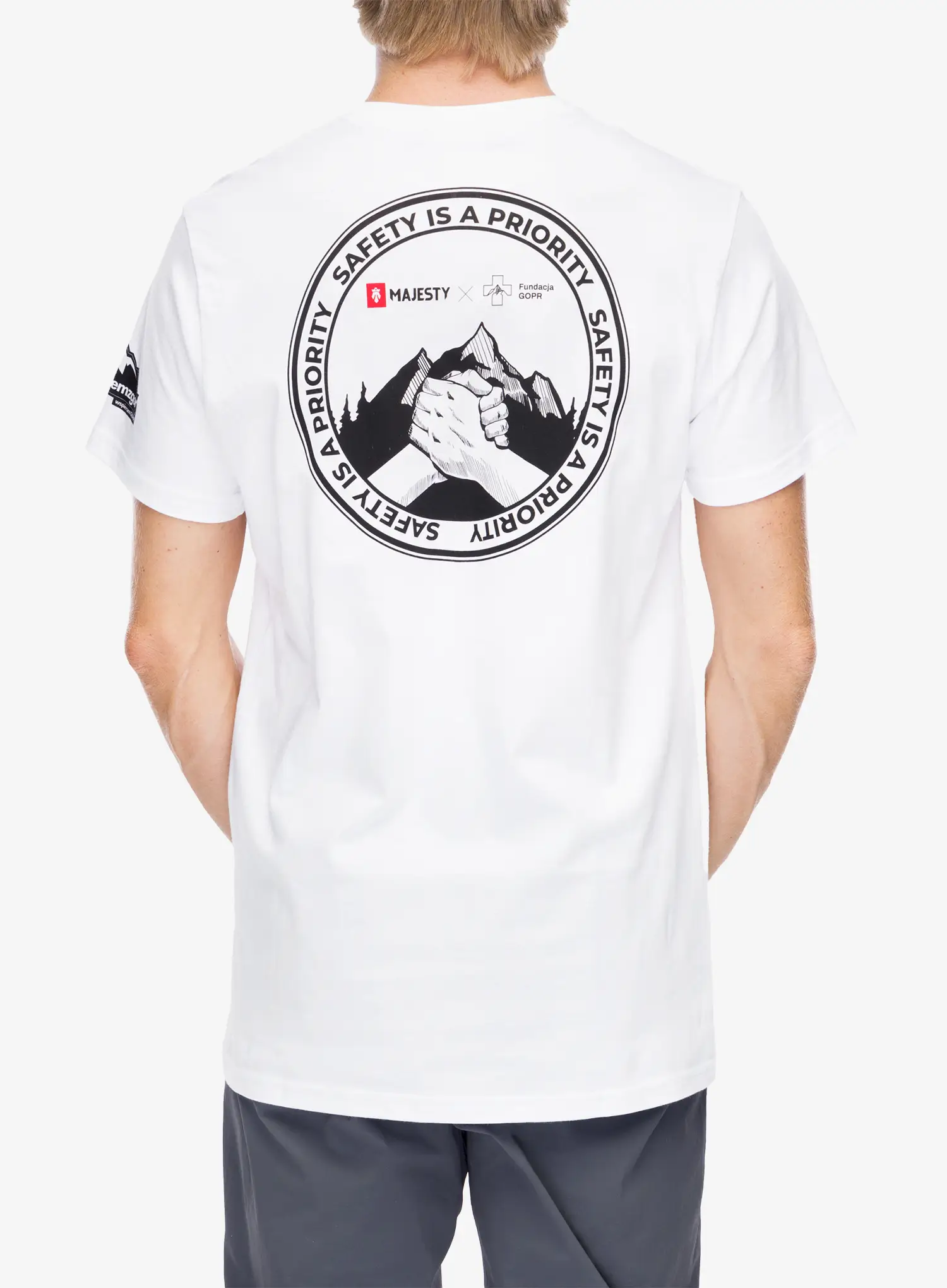Футболка Majesty Fundacja GOPR Help & Protect T-shirt  - white