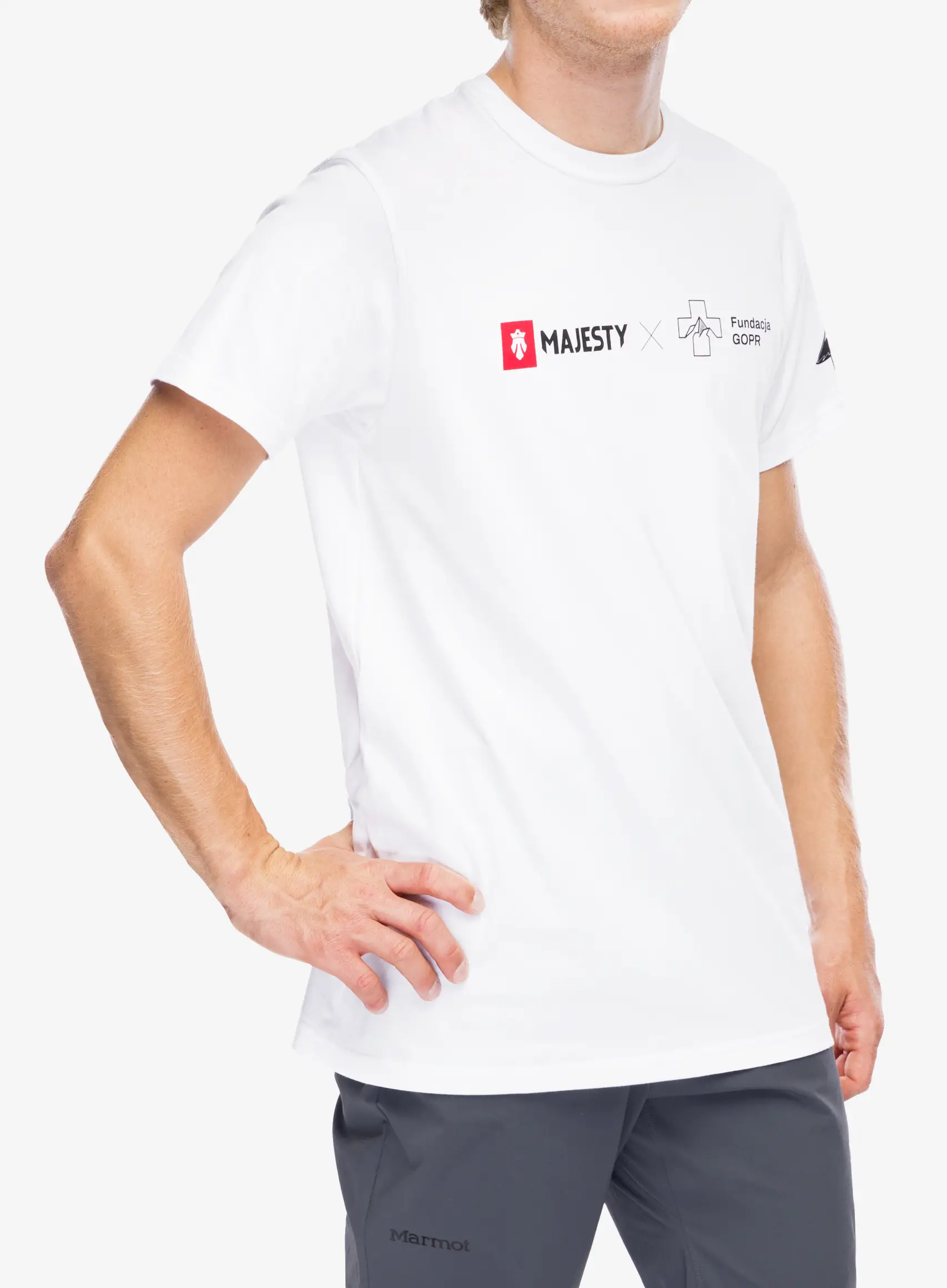 Футболка Majesty Fundacja GOPR Help & Protect T-shirt  - white