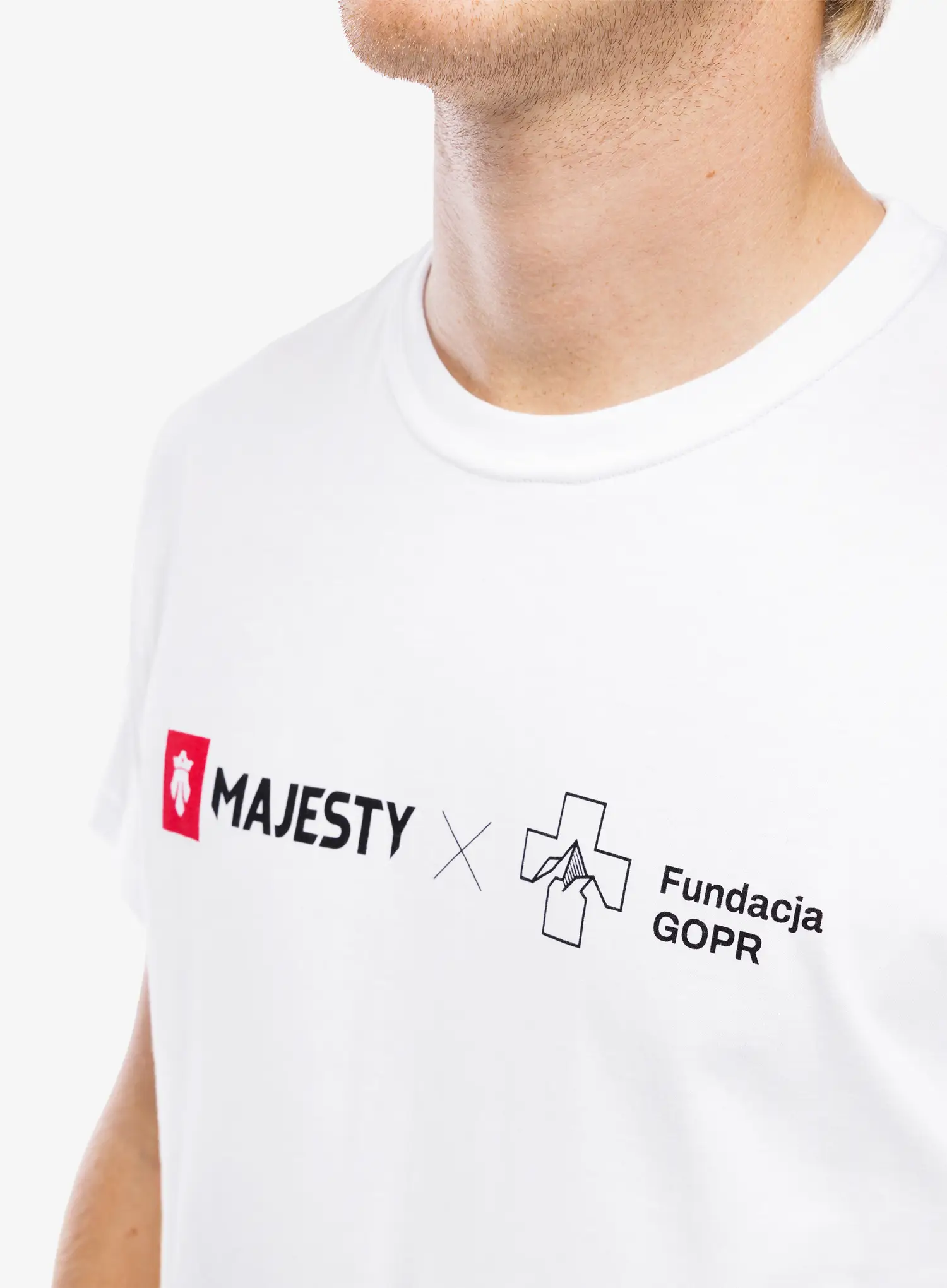 Футболка Majesty Fundacja GOPR Help & Protect T-shirt  - white