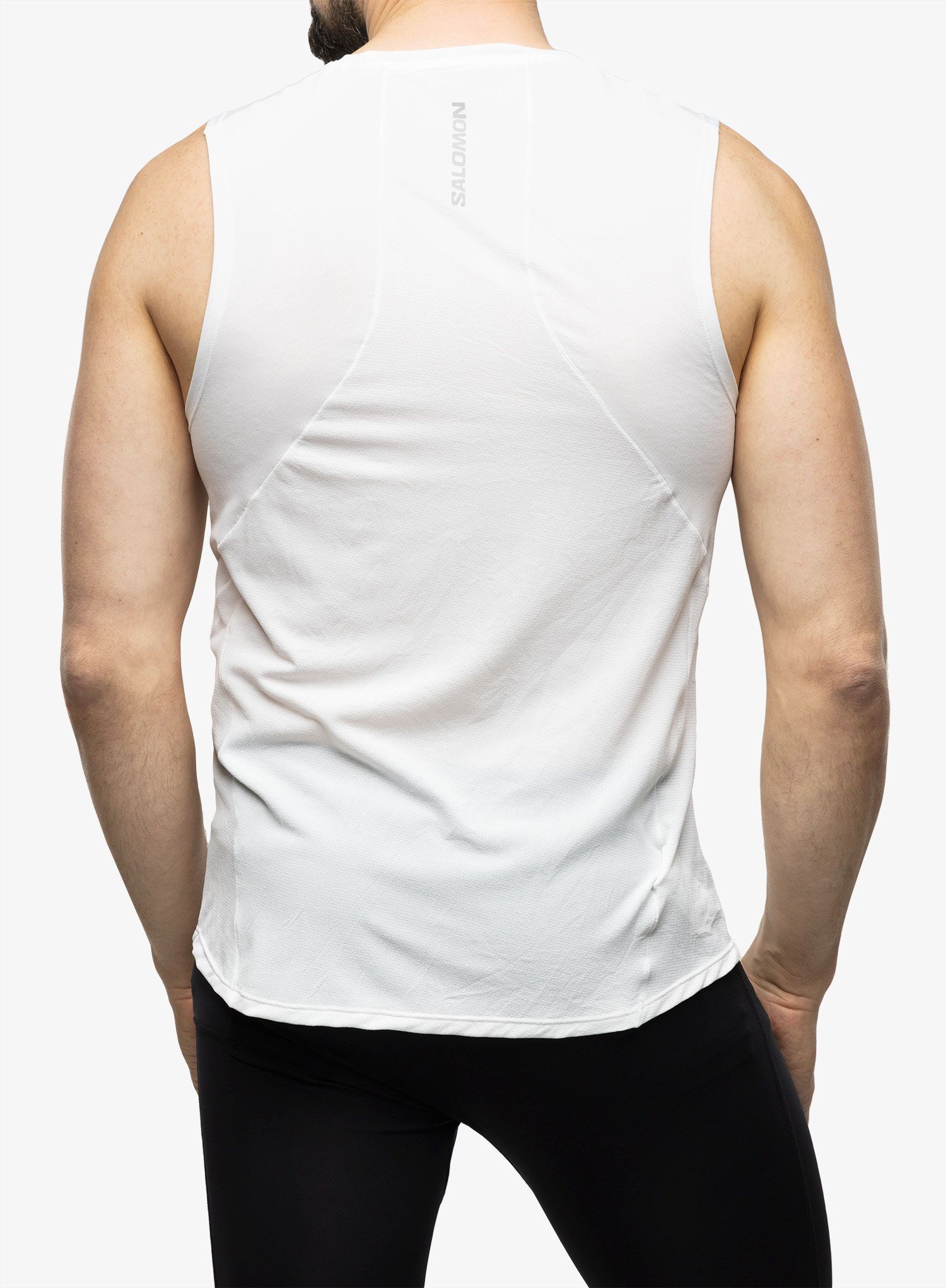 Футболка для бігу Salomon Sense Aero Trail Tank - white