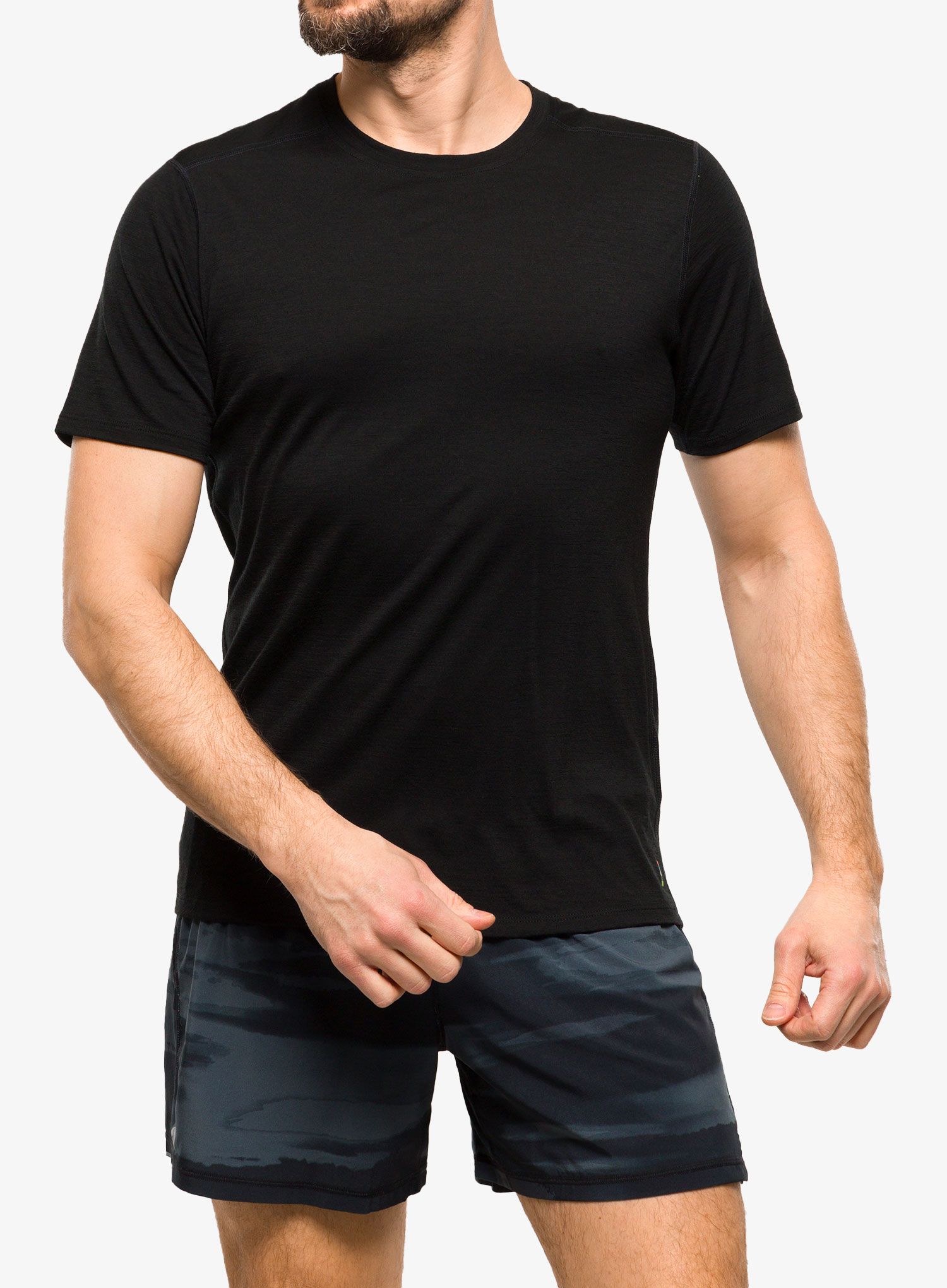 Футболка з мериноса Smartwool Merino Short Sleeve Tee - black