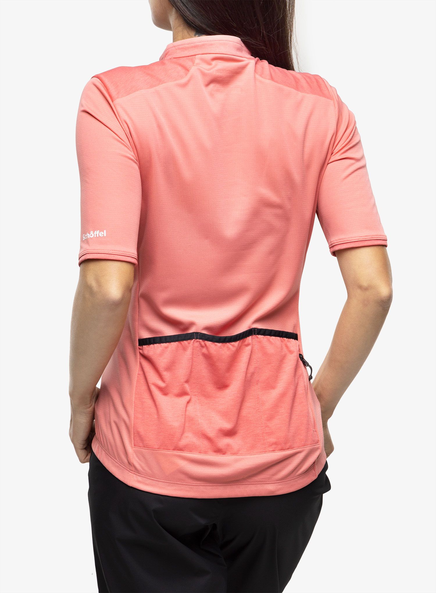 Жіноча велофутболка Schoffel Shirt Montalcino - clasping rose