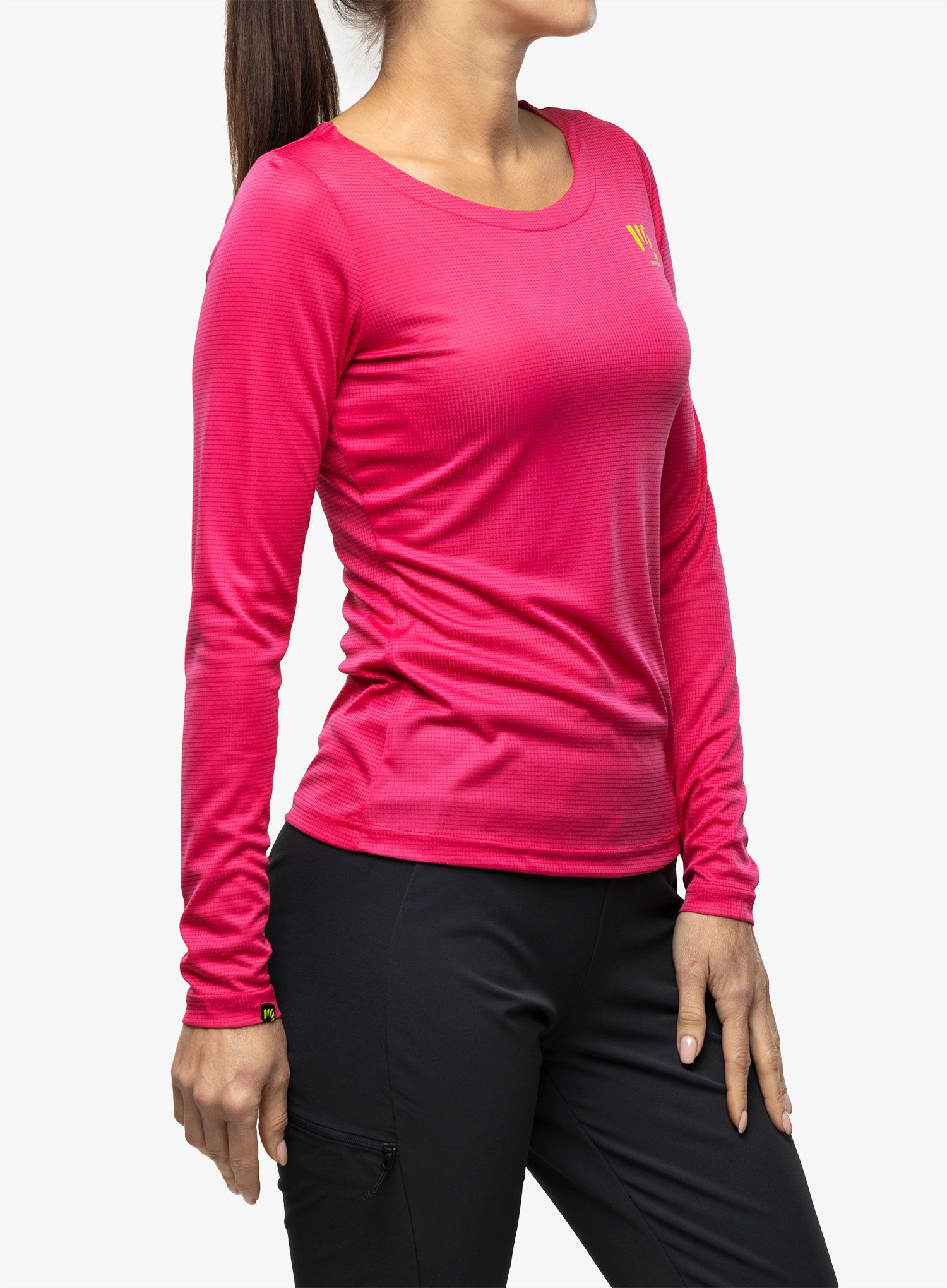 Лонгслів жіночий Karpos Loma Jersey LS - innuendo/ombre blue/cherries