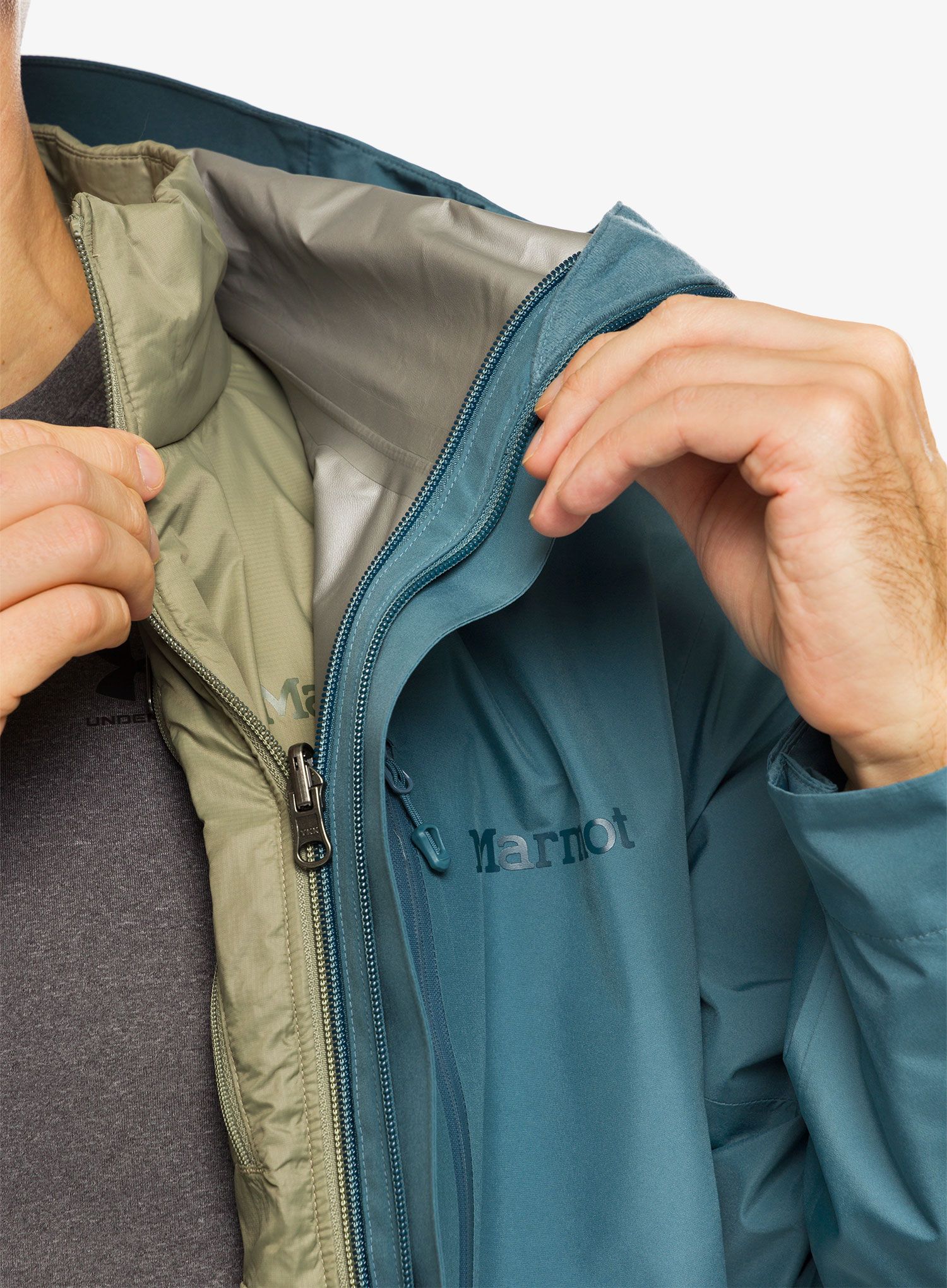 Куртка 3в1 Marmot Minimalist Component Jacket - moon river