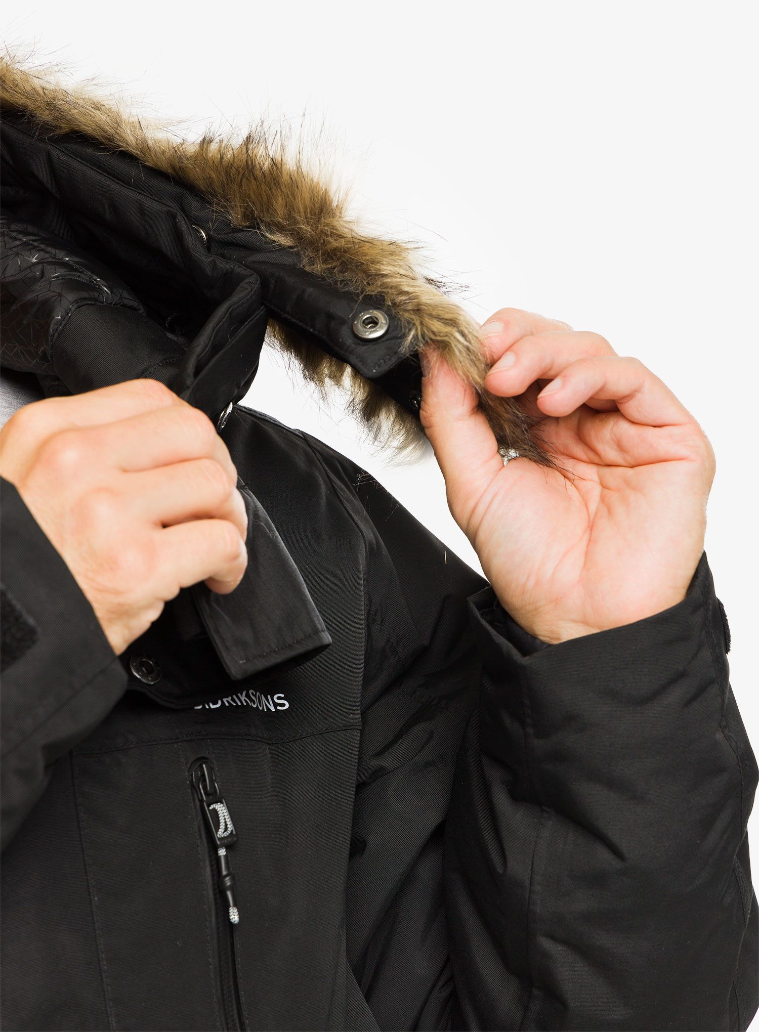 Пальто Didriksons Marco Parka - black