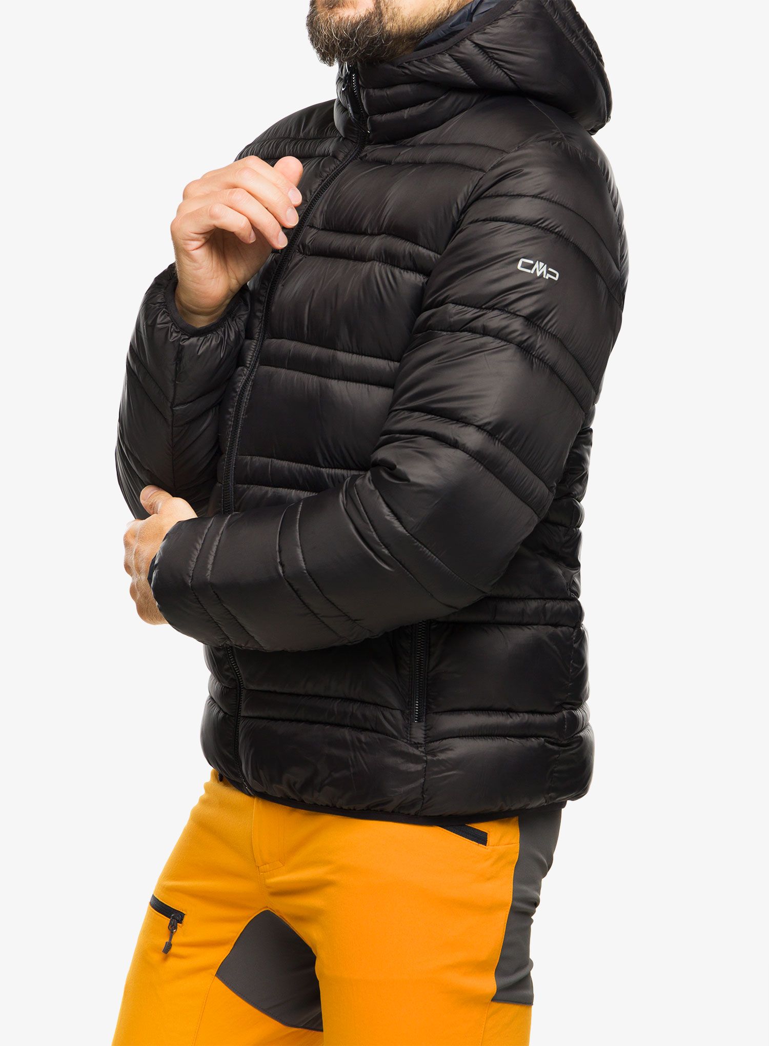 Куртка утеплена CMP Jacket Snaps Hood Tresh - nero