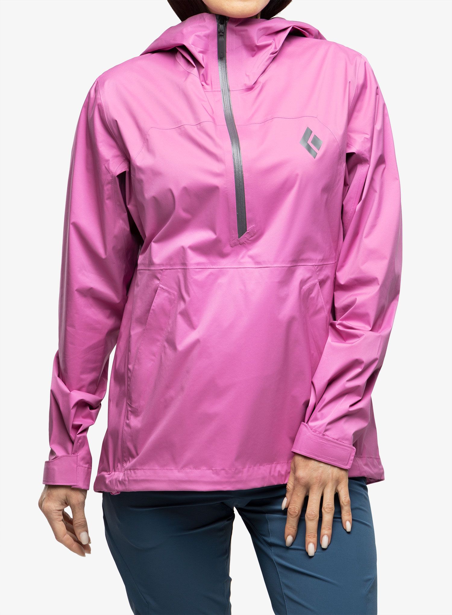 Куртка дощовик жіноча Black Diamond Stormline Stretch Anorak - pink