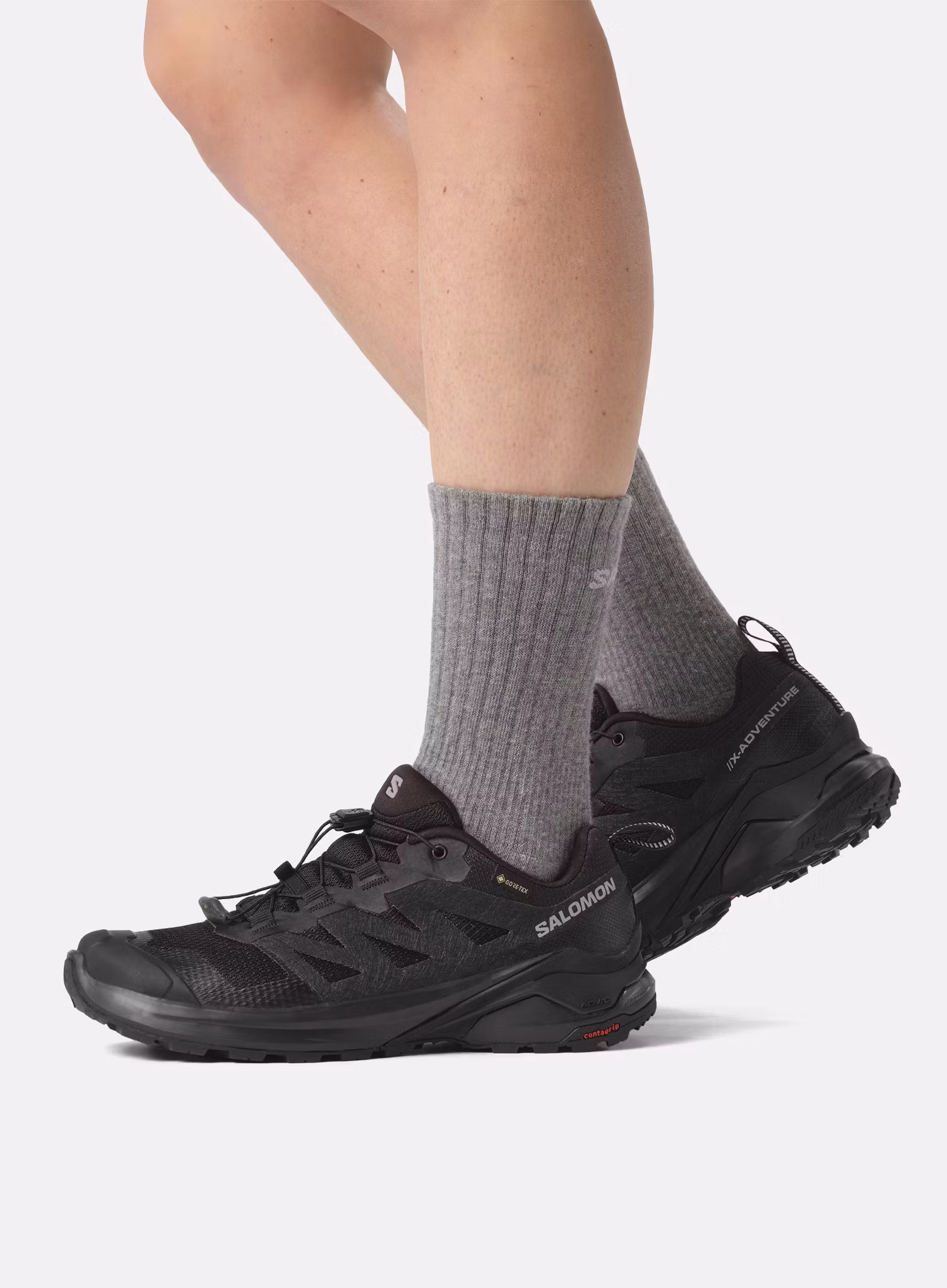 Черевики для трейлу жіночі Salomon X-Adventure GTX - black/black