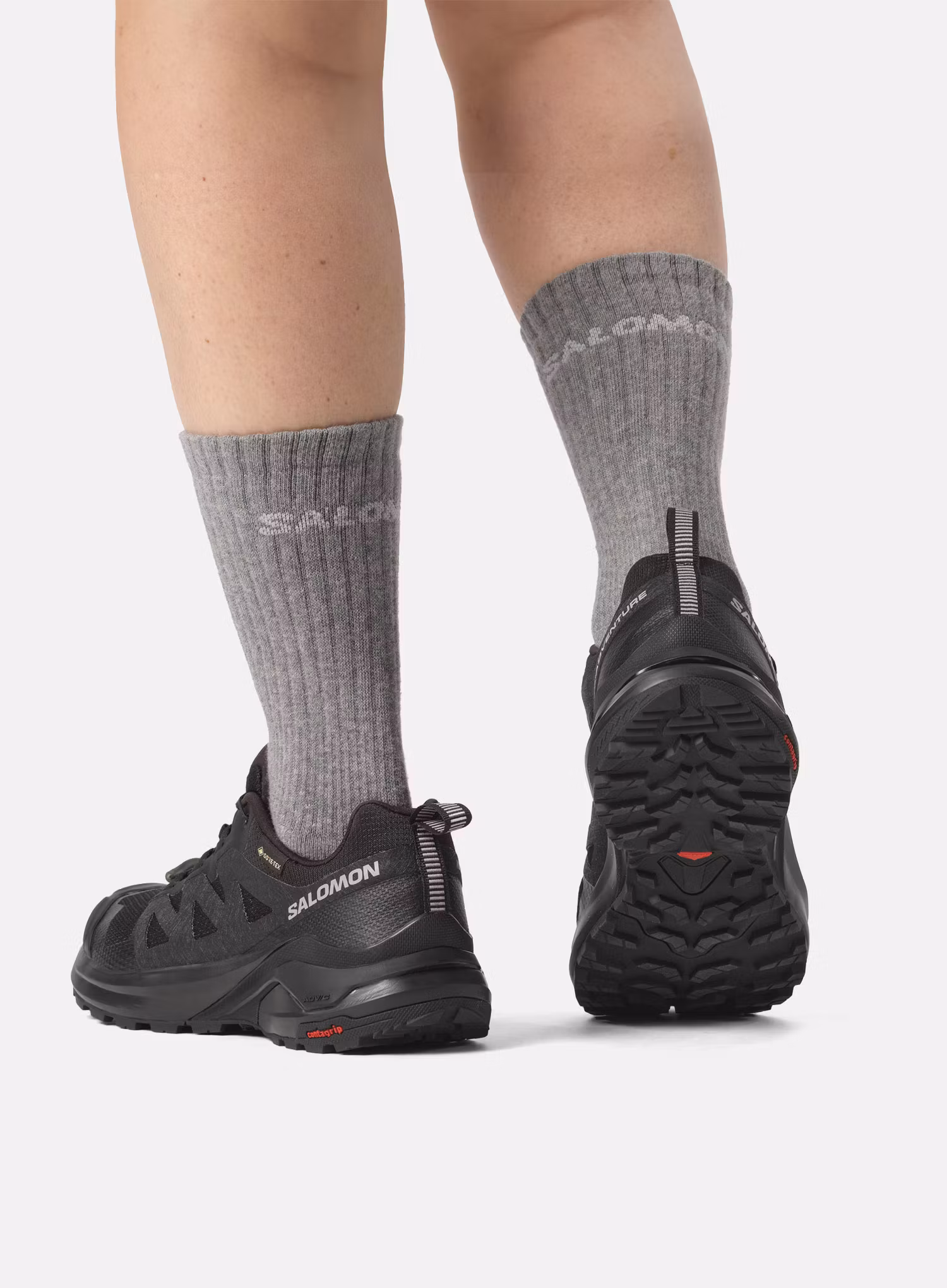 Черевики для трейлу жіночі Salomon X-Adventure GTX - black/black
