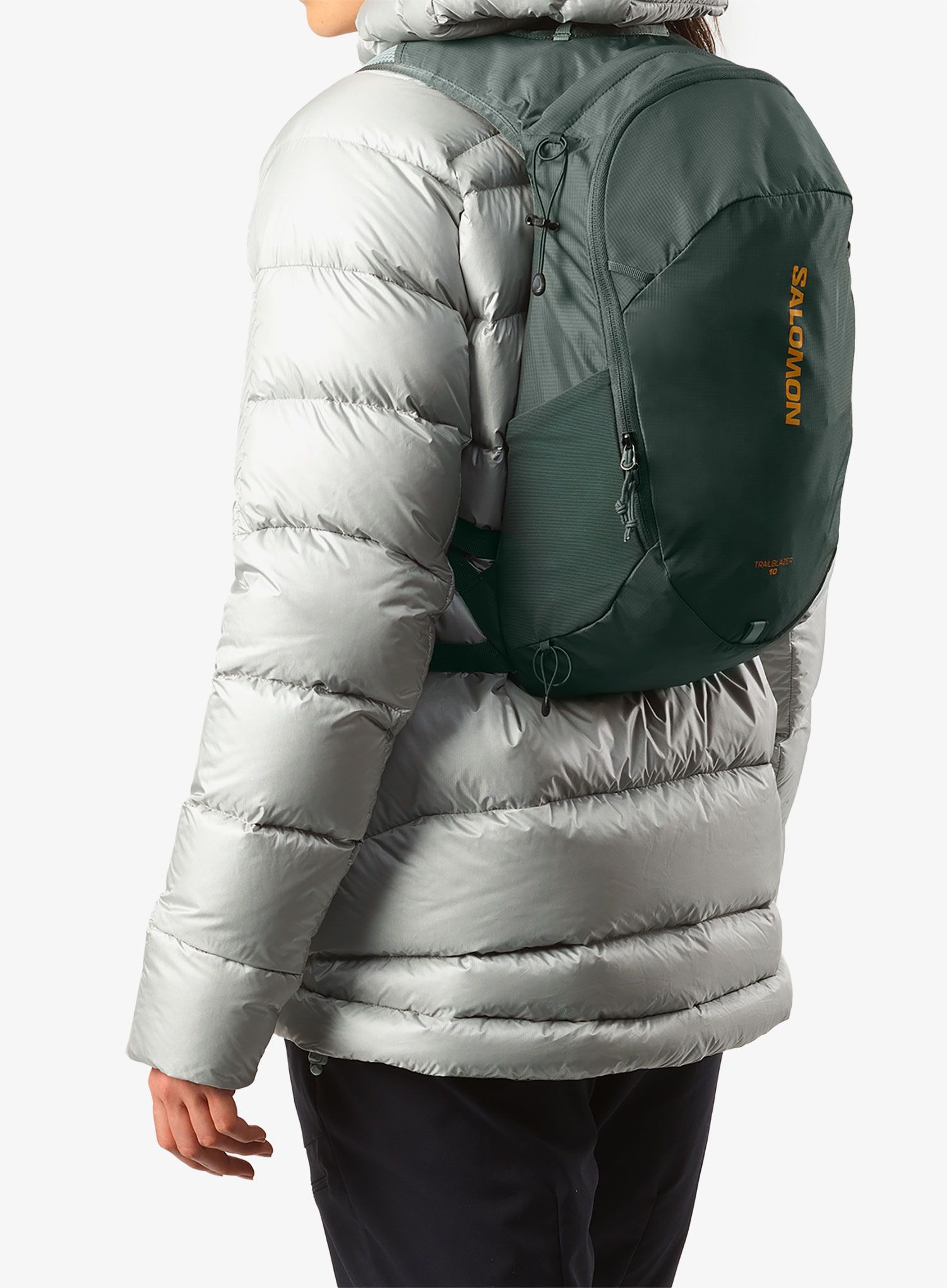 Рюкзак туристичний Salomon Trailblazer 10 - urban chic/green milieu
