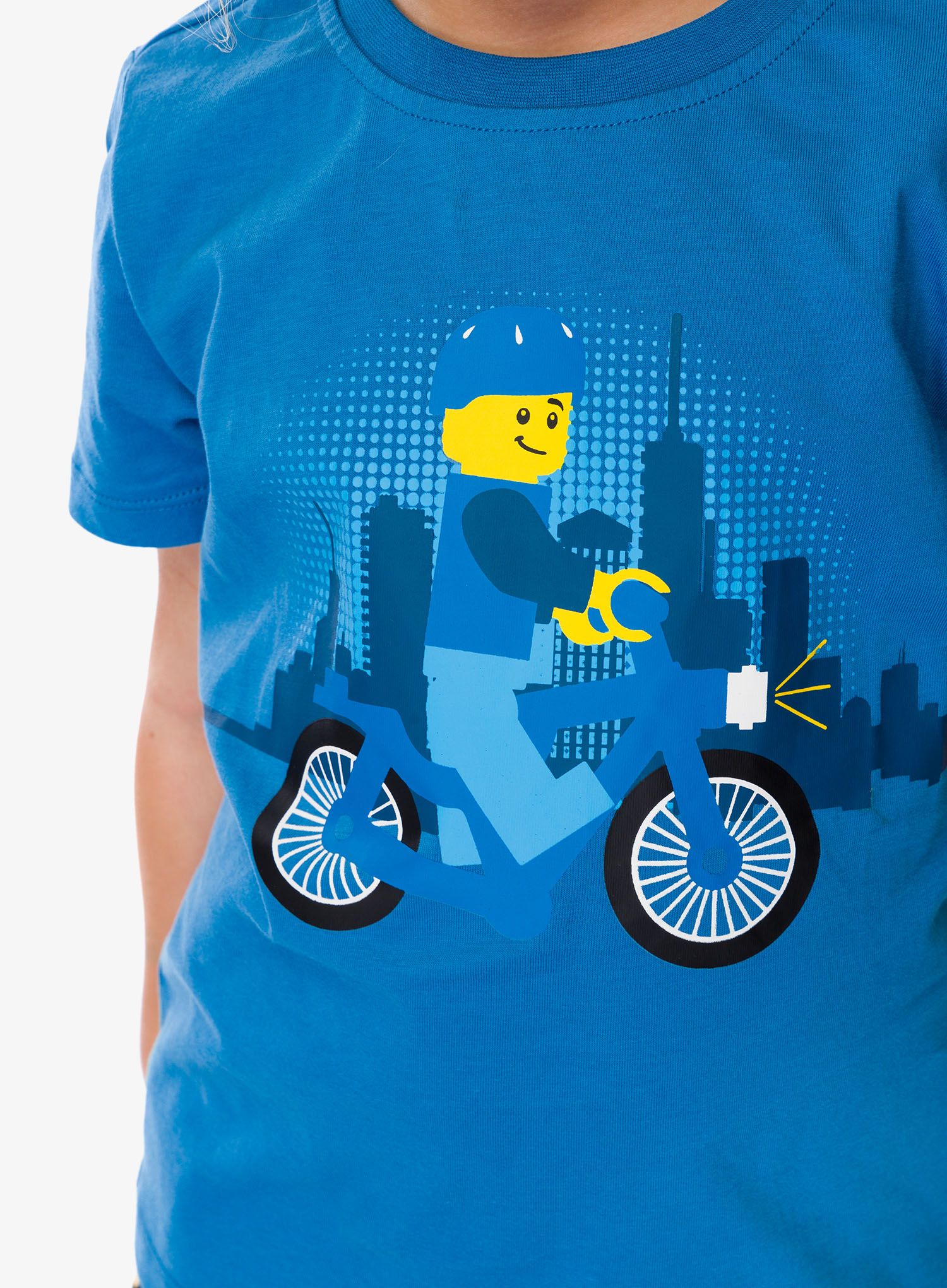 Футболка дитяча LEGO LW Tano 210 - middle blue