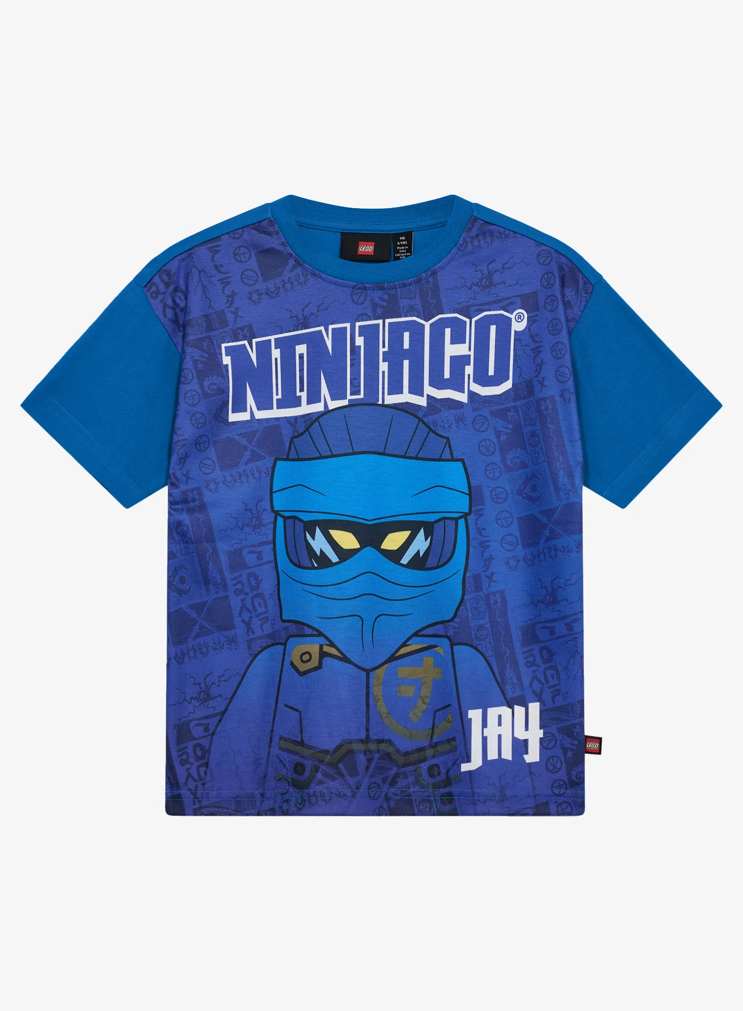 Футболка дитяча LEGO Lwtaffy 118 T-Shirt S/S - blue