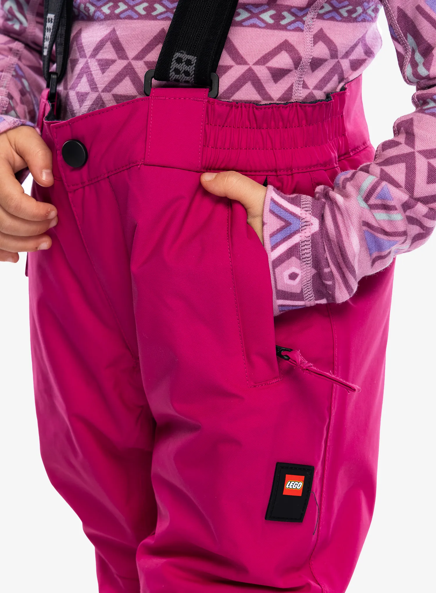 Штани лижні LEGO Powai 708 - dark pink
