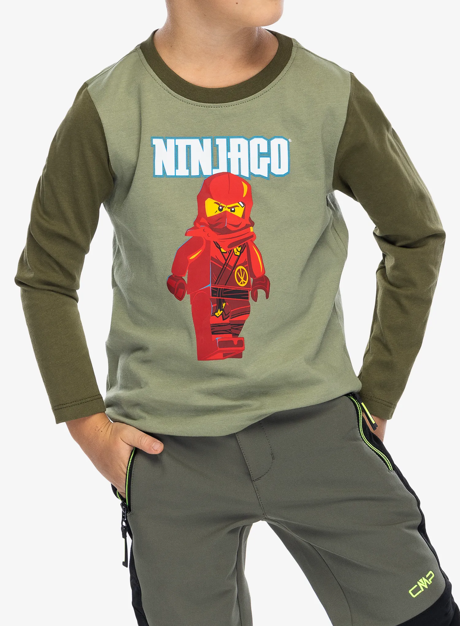 Кофта дитяча LEGO Tano 615 - light olive green