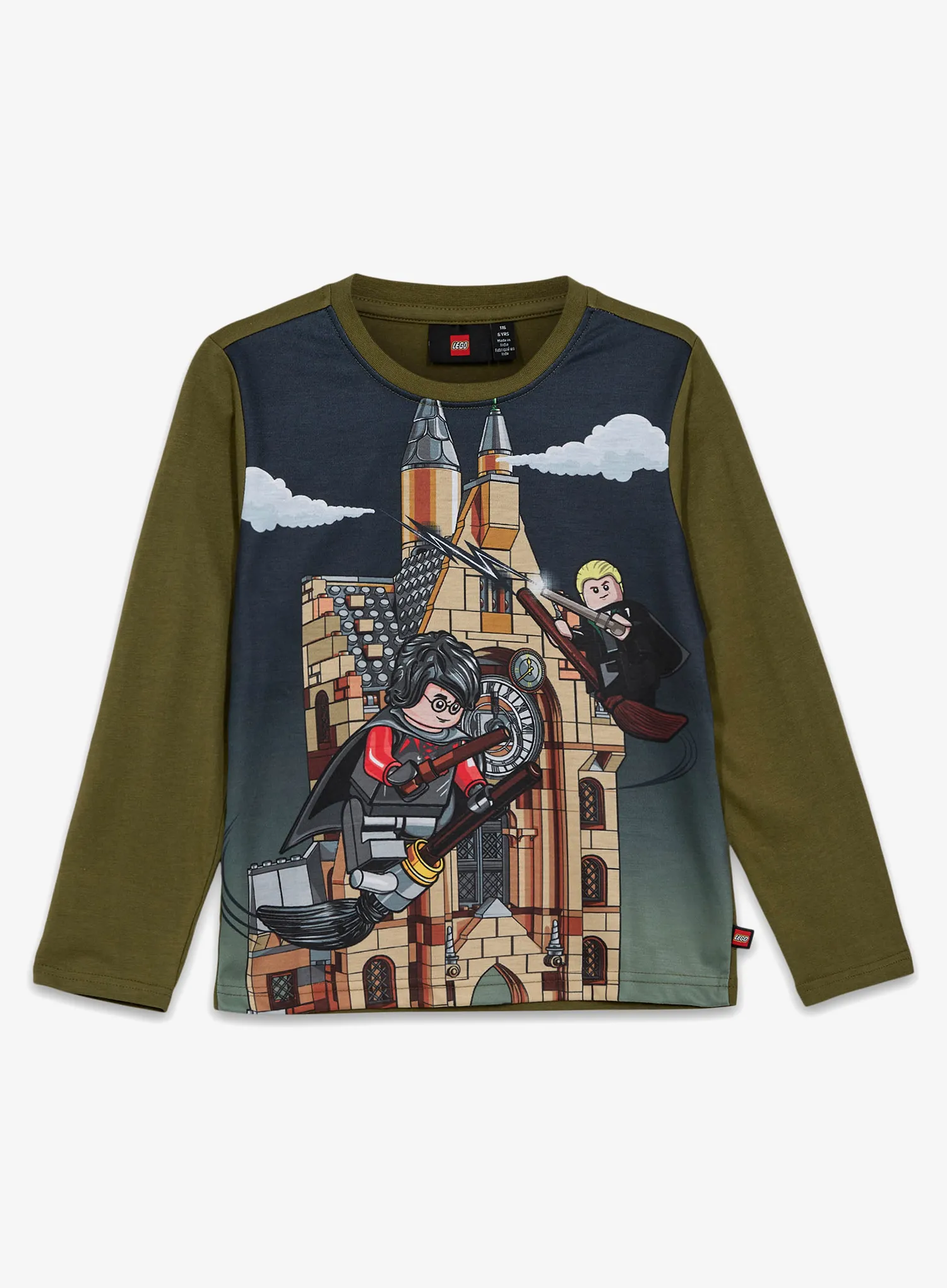Кофта дитяча LEGO Tano 706 - dark khaki