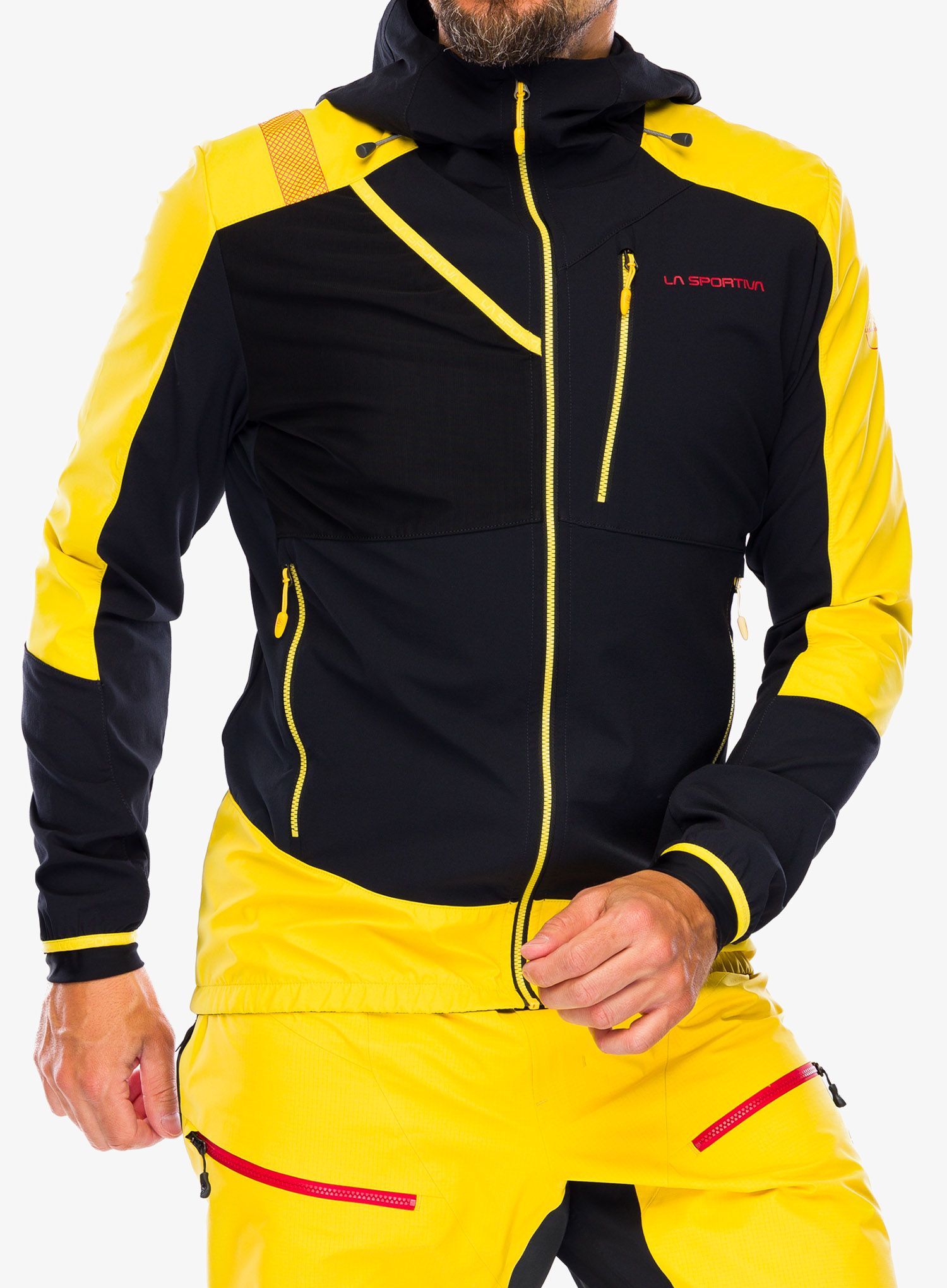 Куртка softshell La Sportiva Aequilibrium Softshell Jacket  - black/yellow